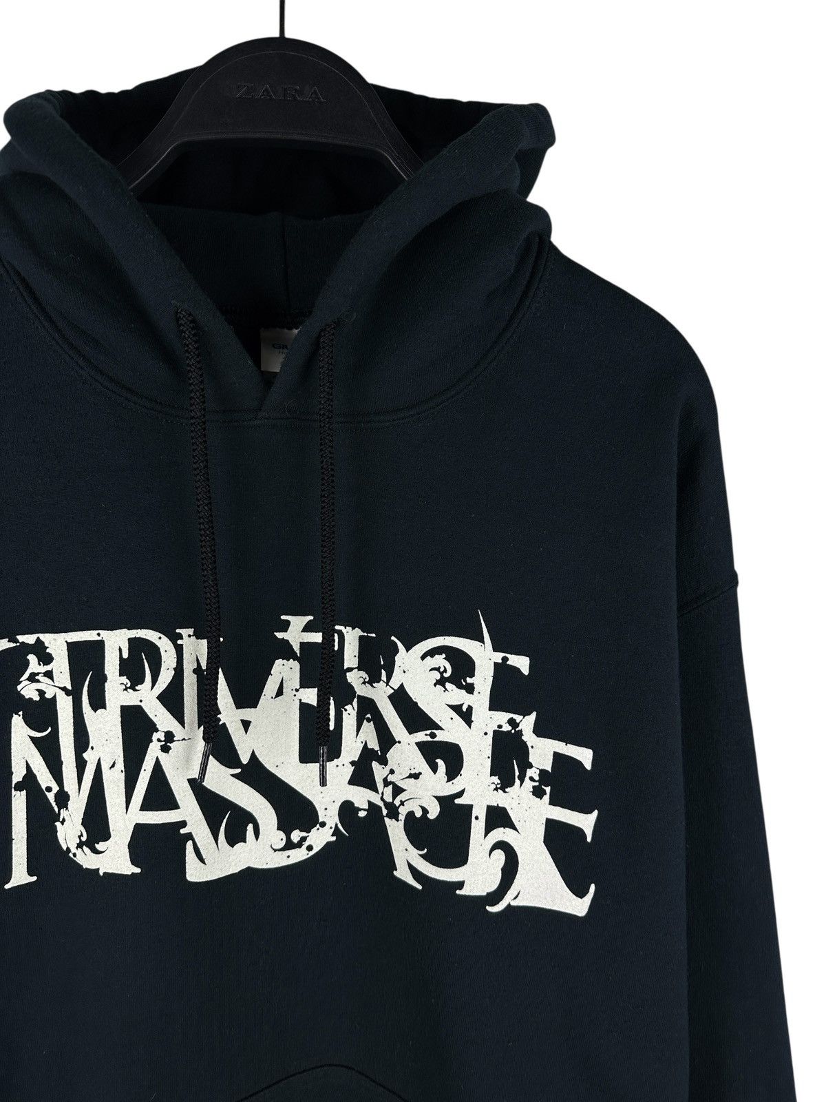 Band Tees Triverse Massacre Abandon All Hope Ye Who Enter Here Hoodie Size US M / EU 48-50 / 2 - 9 Thumbnail