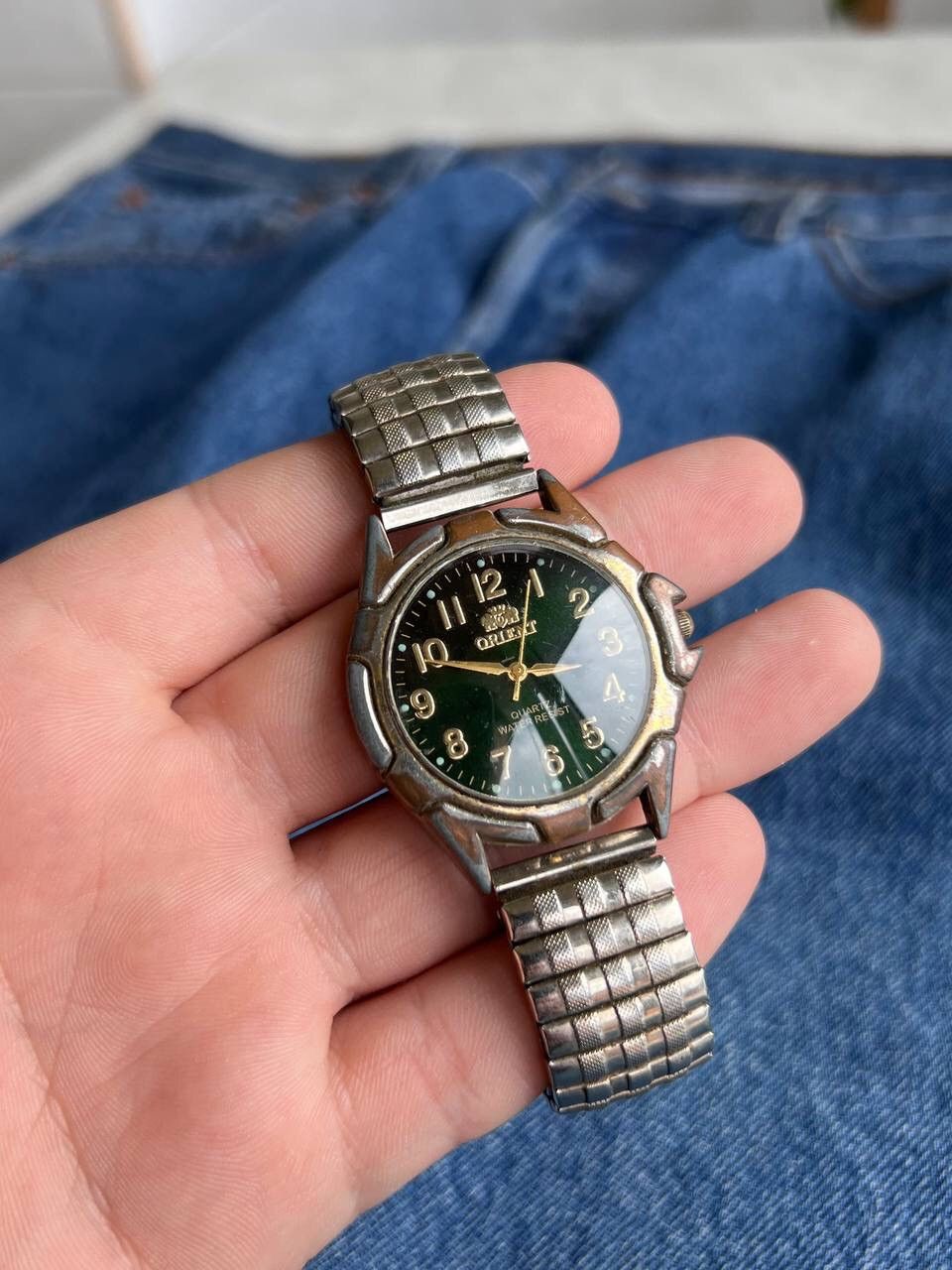 Vintage Japanese style futuristic Watch Orient Japan watch