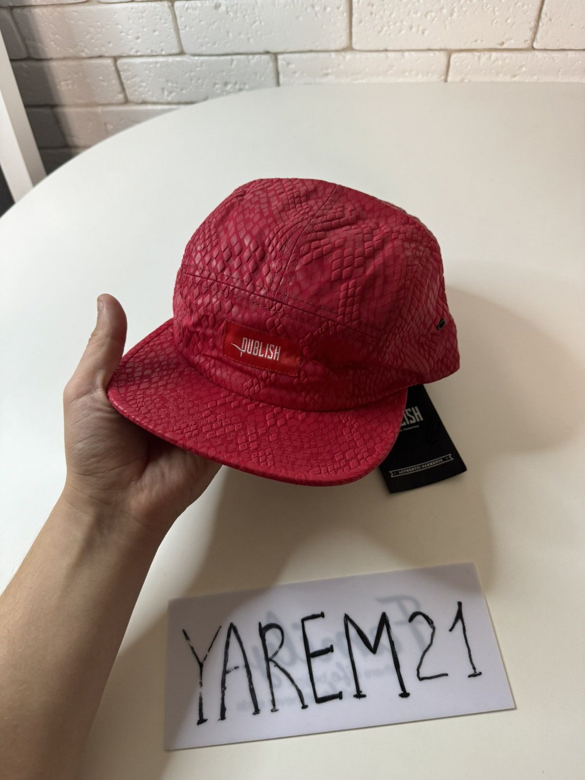 Publish Publish made in USA 5 panel cap hat Size ONE SIZE - 2 Thumbnail