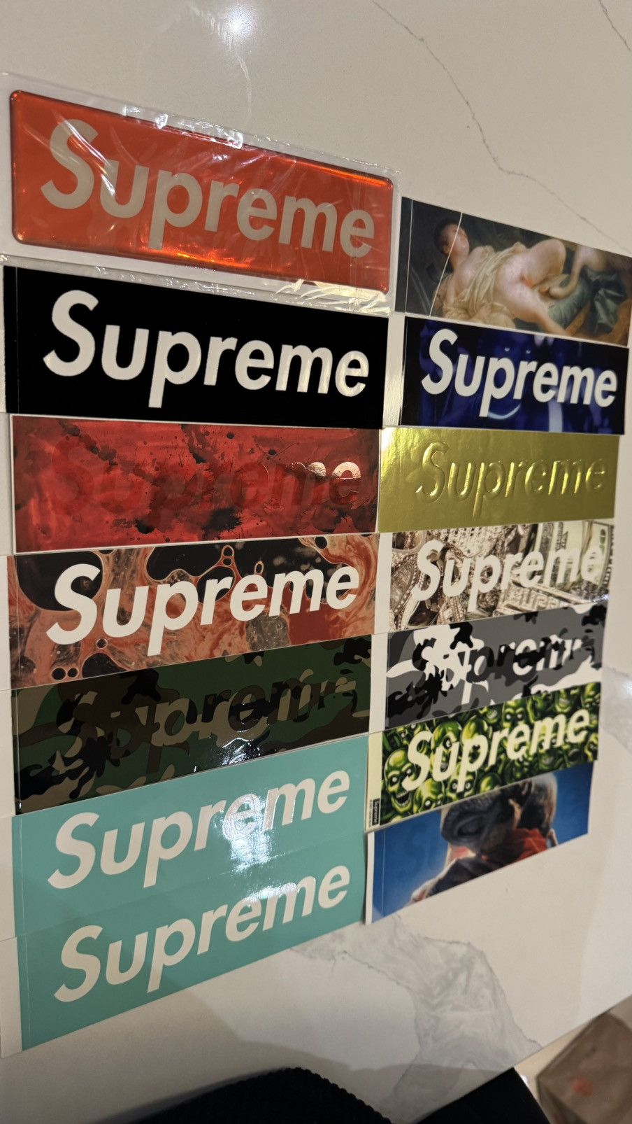 Supreme Supreme Box Logo Sticker Lot collection Size ONE SIZE - 10 Thumbnail