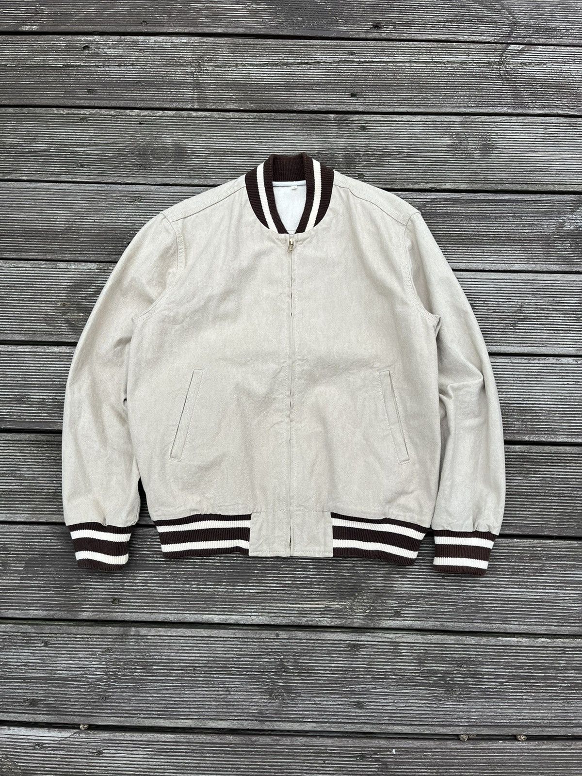Levi's × Vintage Vintage Levis Bomber Detroit Jacket Canvas Cotton S Size US S / EU 44-46 / 1 - 3 Thumbnail