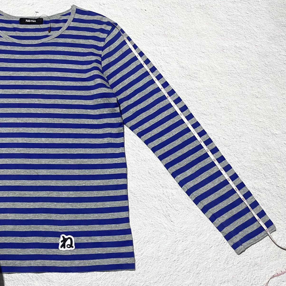 Issey Miyake 🔥SALE🔥 Iseey Miyake ne-net stripe longsleeve Size US M / EU 48-50 / 2 - 7 Thumbnail