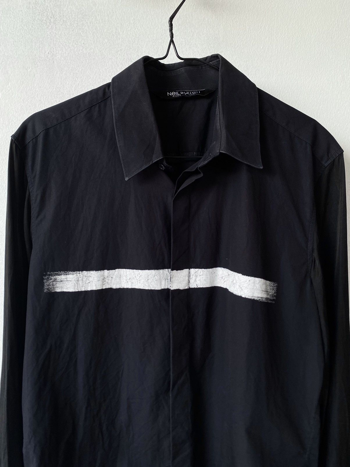 If Six Was Nine × Neil Barrett × Vintage Neil Barrett Hiden Button Up shirt Size US XS / EU 42 / 0 - 3 Thumbnail