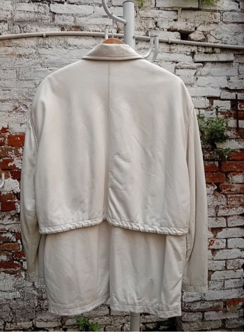 Valentino Vintage Valentino Pelle Lambskin Field Jacket Archive 90s Size US XL / EU 56 / 4 - 13 Thumbnail