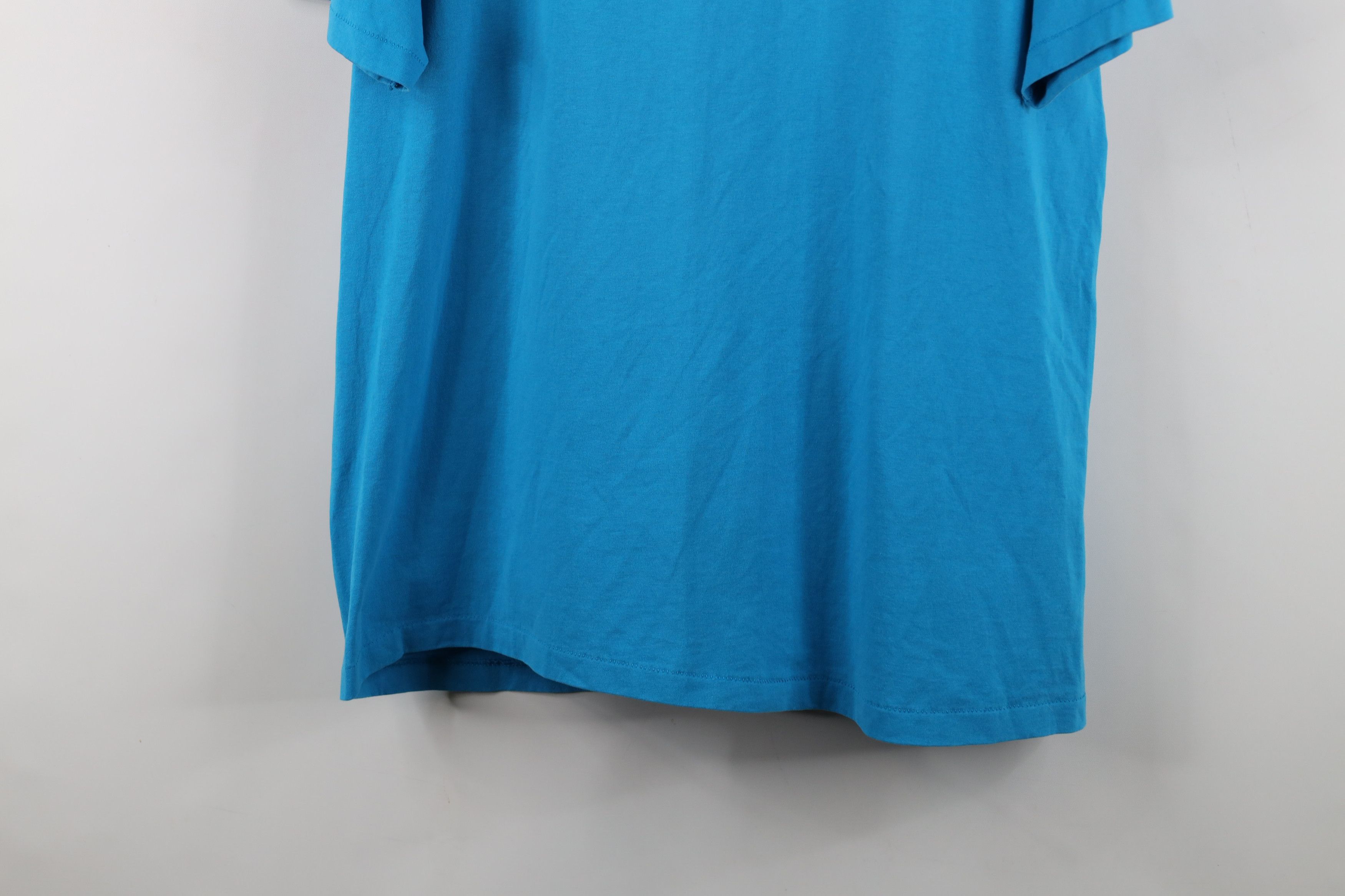 Hanes Vintage 80s 90s Hanes Heavyweight Short Sleeve T-Shirt USA Size US XL / EU 56 / 4 - 3 Thumbnail