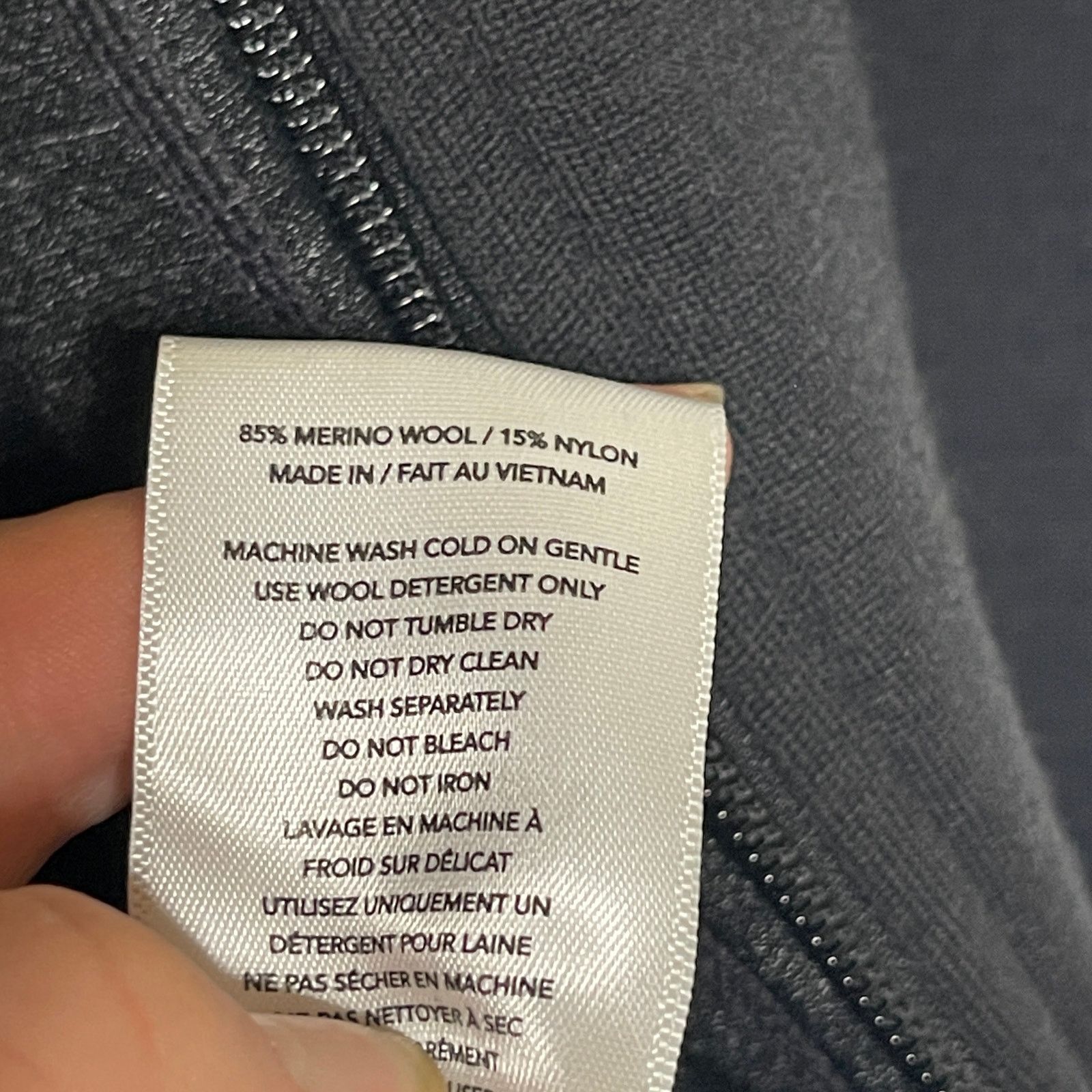 Other Foreign Rider Co. Black Full zip MERINO HOODED JACKET 1 US S Size US S / EU 44-46 / 1 - 10 Thumbnail