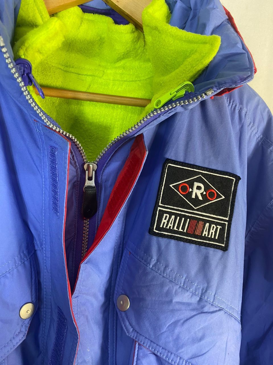 Sports Specialties × Vintage Ralli art zipper jacket hidden hoodie Size US L / EU 52-54 / 3 - 5 Thumbnail