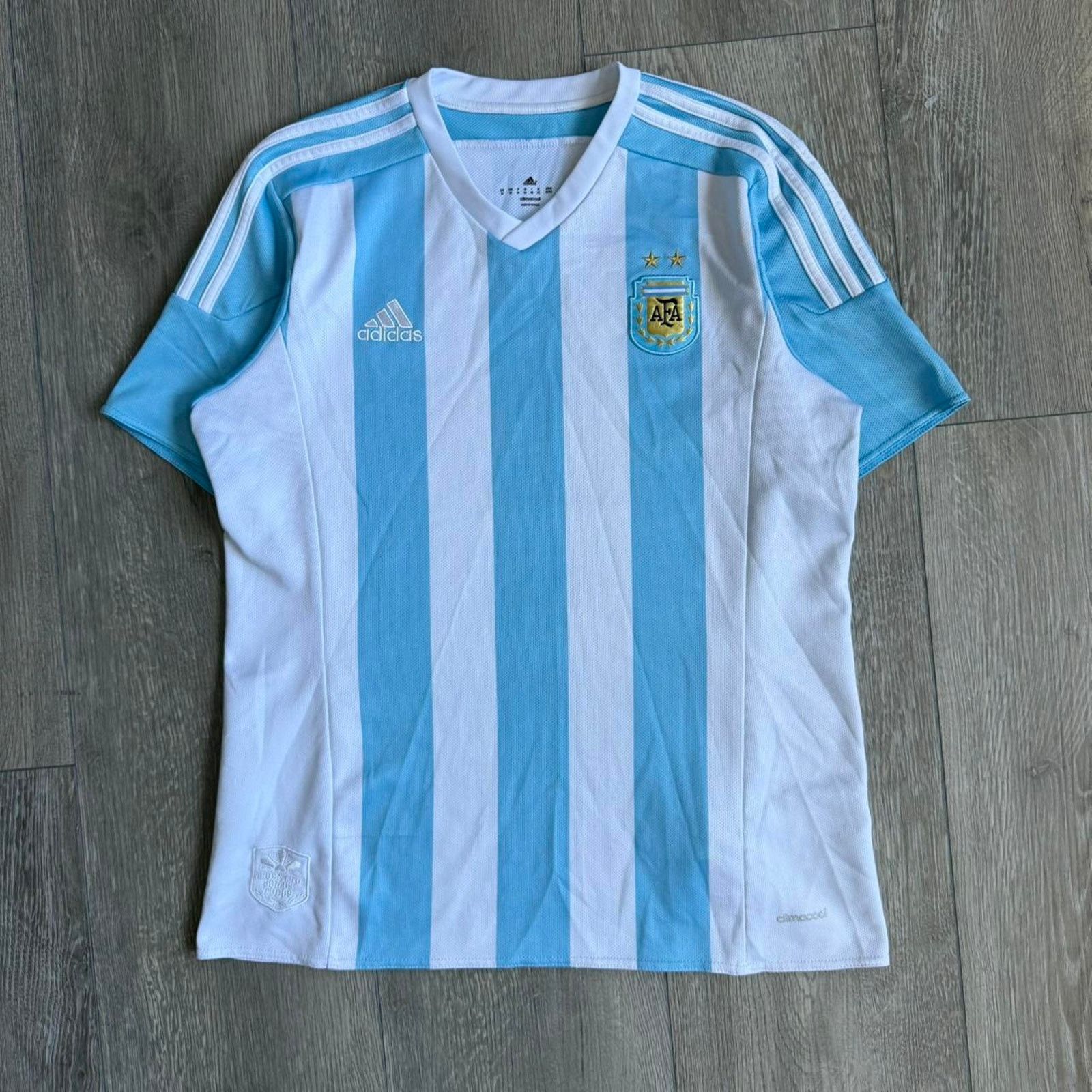 Adidas Adidas afa soccer jersey white Size US M / EU 48-50 / 2 - 1 Thumbnail