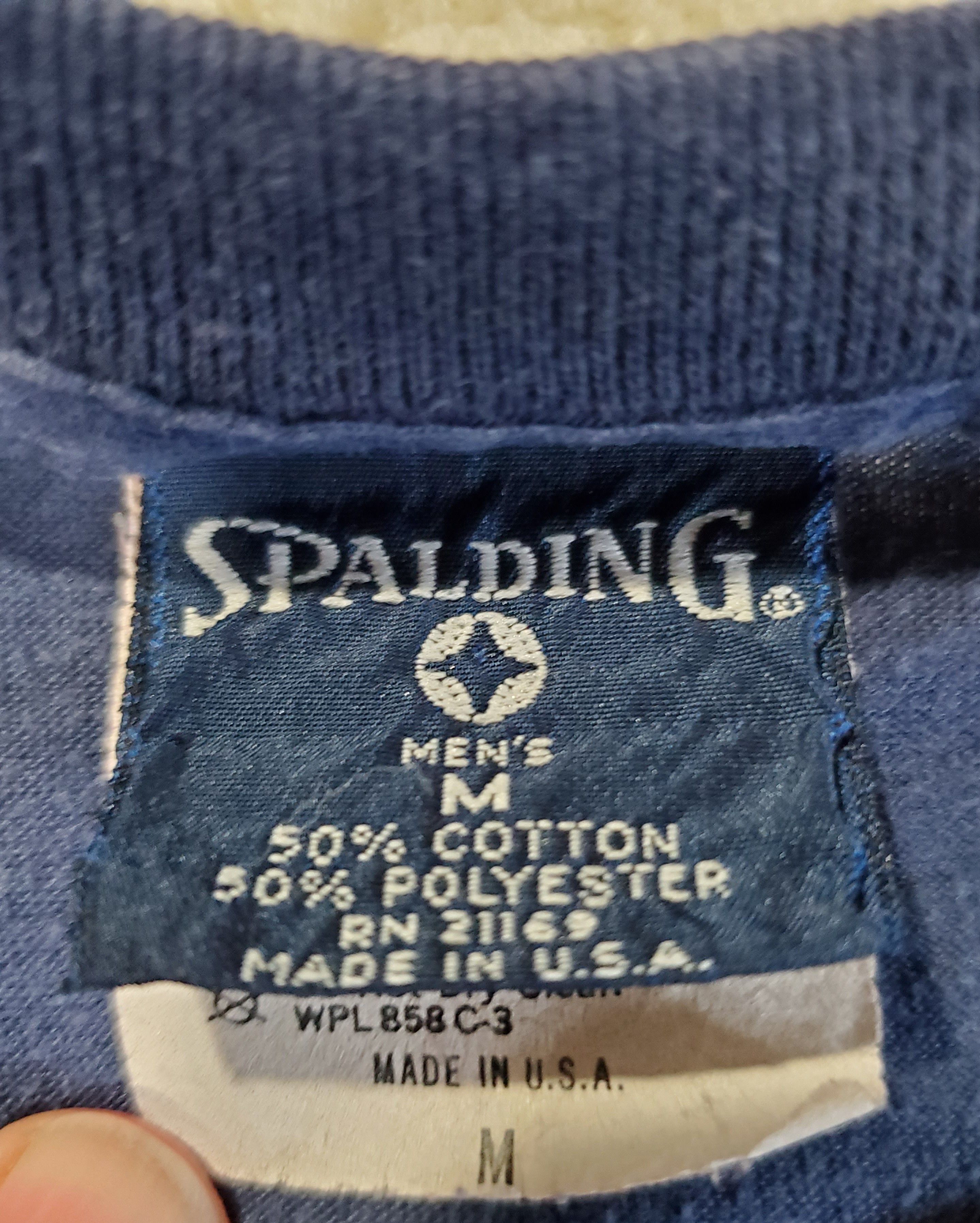 Spalding × Vintage Vintage roll up sleeve spalding flying V 80s Size US M / EU 48-50 / 2 - 4 Thumbnail