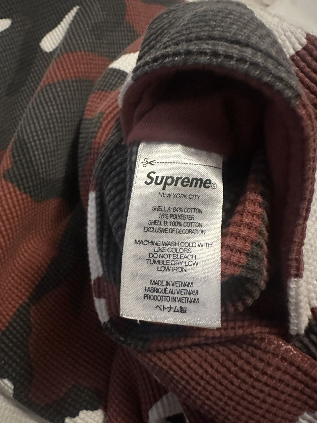 Supreme Supreme Reversible Work Zip Up Hooded Sweatshirt 'Ash Grey' Size US XL / EU 56 / 4 - 5 Thumbnail