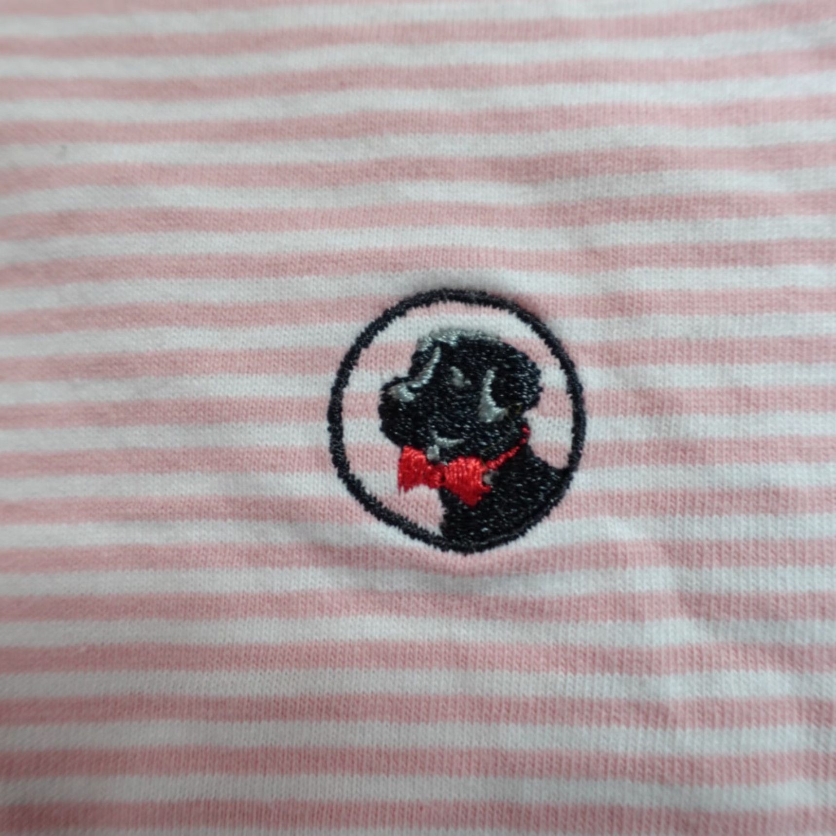 Southern Proper Southern Proper Polo Shirt XL Pink Striped Pocket Embroidered Men Shirt Size US XL / EU 56 / 4 - 3 Thumbnail