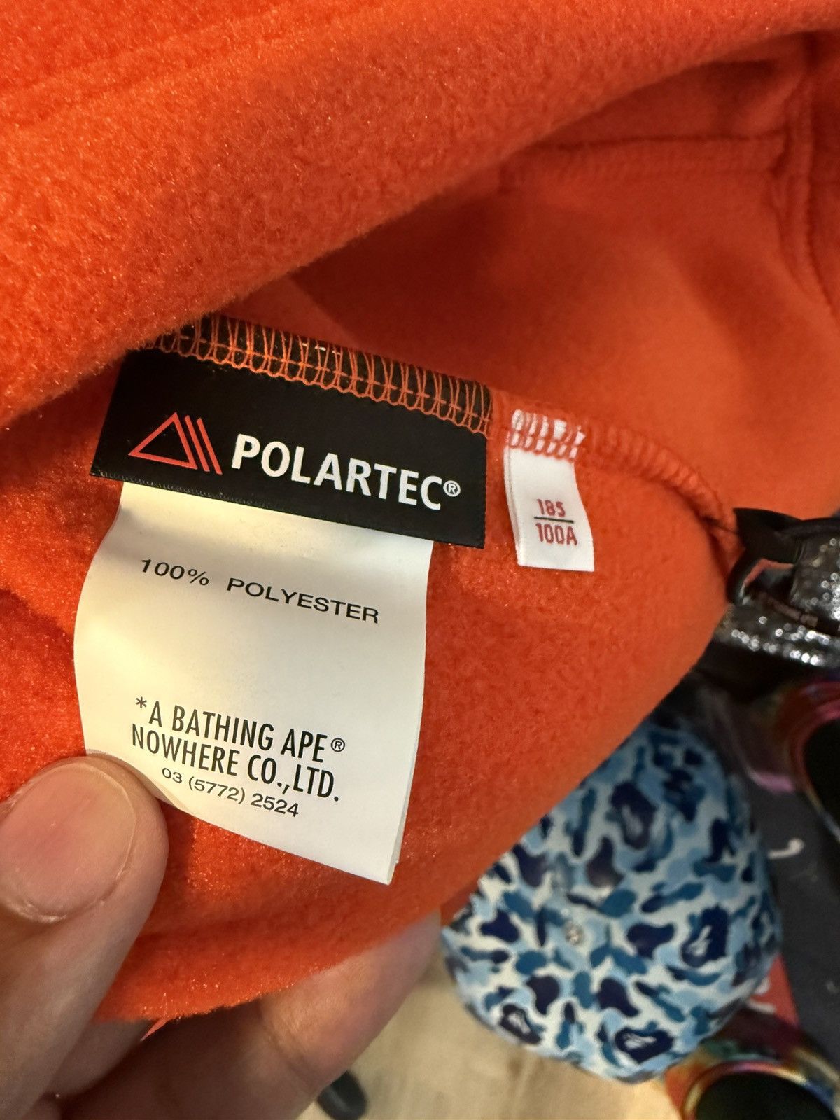 Aape AAPE x BAPE x Polartec Size US XL / EU 56 / 4 - 5 Thumbnail