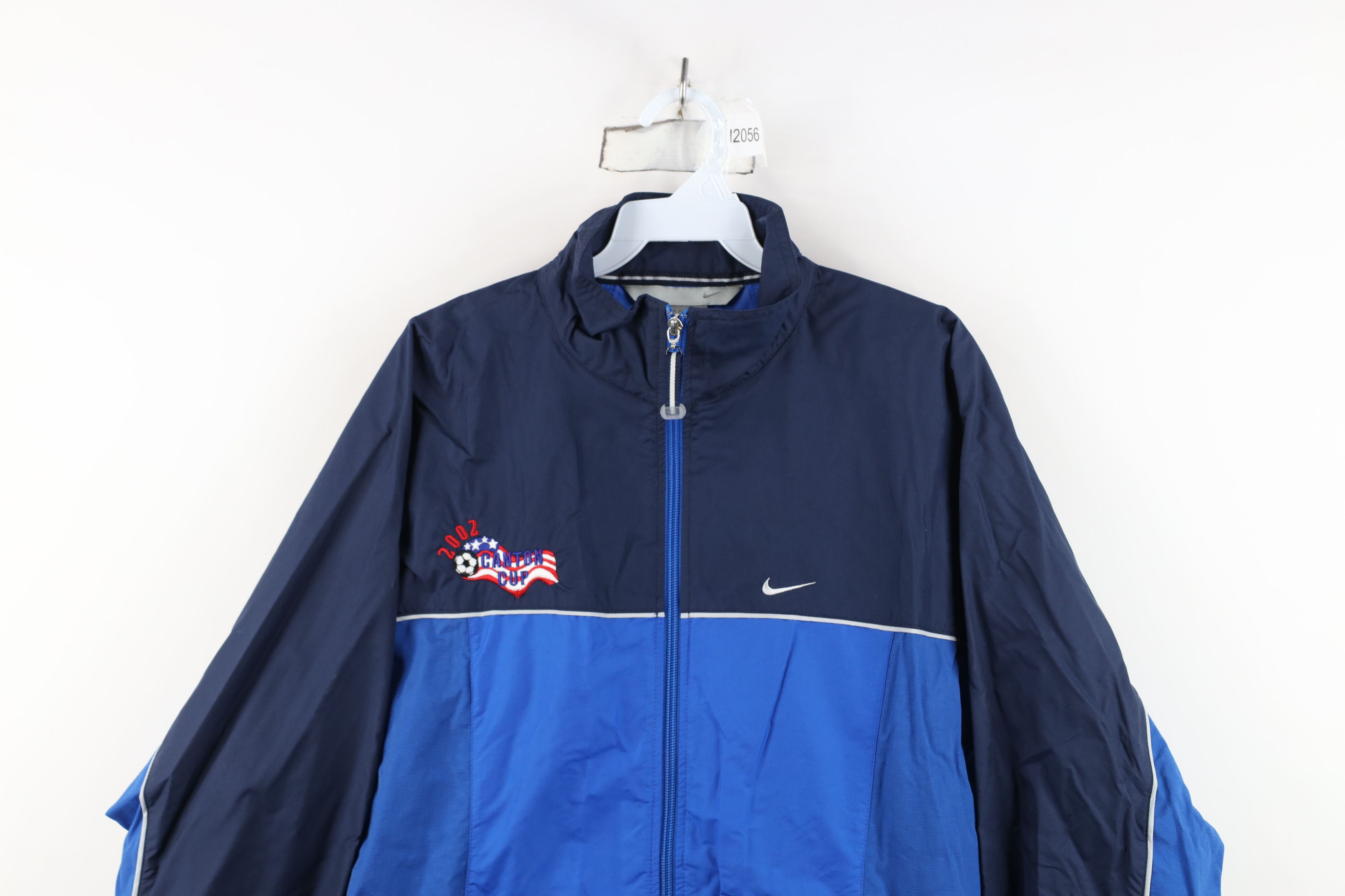 Nike Vintage Y2K Nike Scott Mini Swoosh Soccer Windbreaker Jacket Size US S / EU 44-46 / 1 - 2 Thumbnail