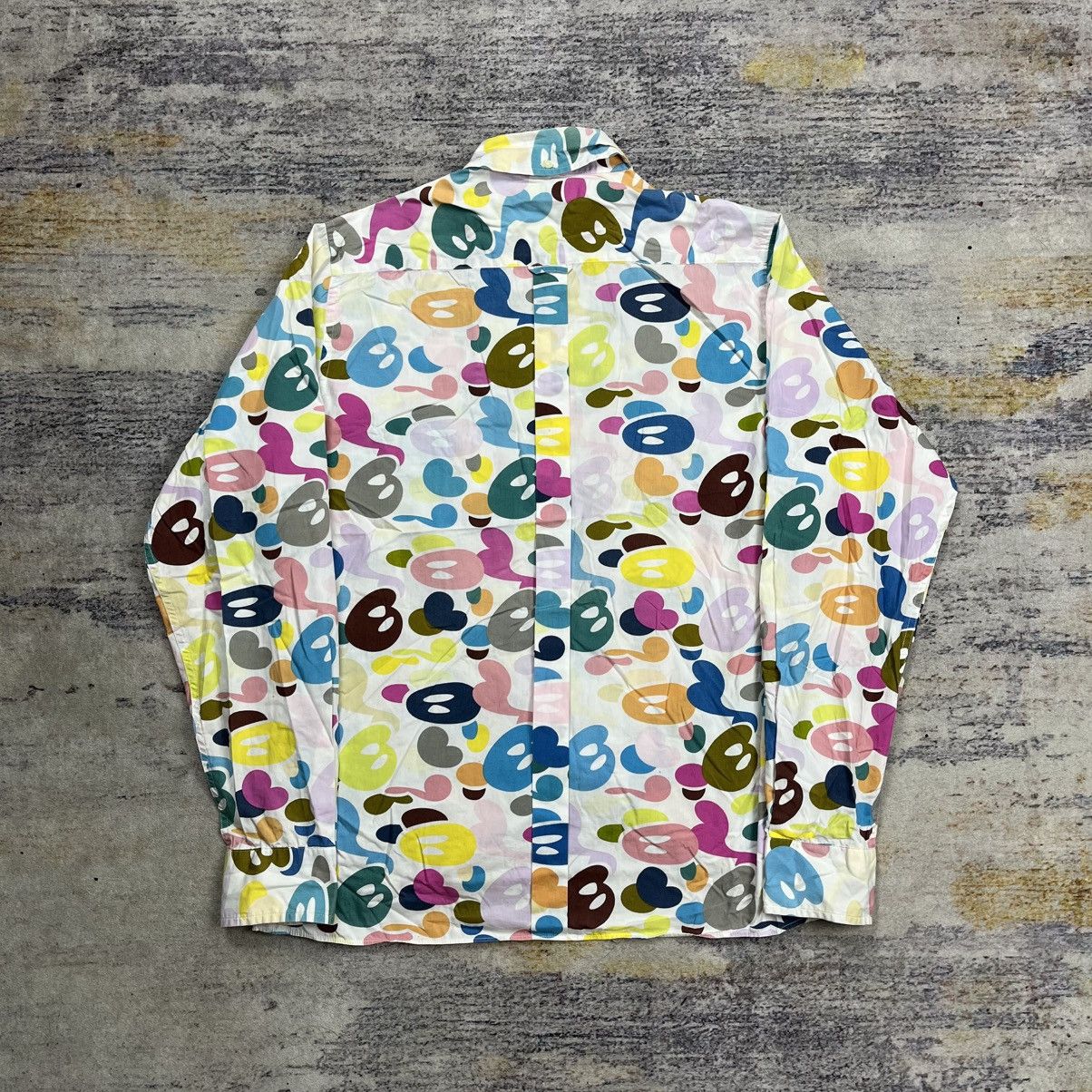 Bape Bape baby milo candy button down shirt Size US S / EU 44-46 / 1 - 2 Thumbnail