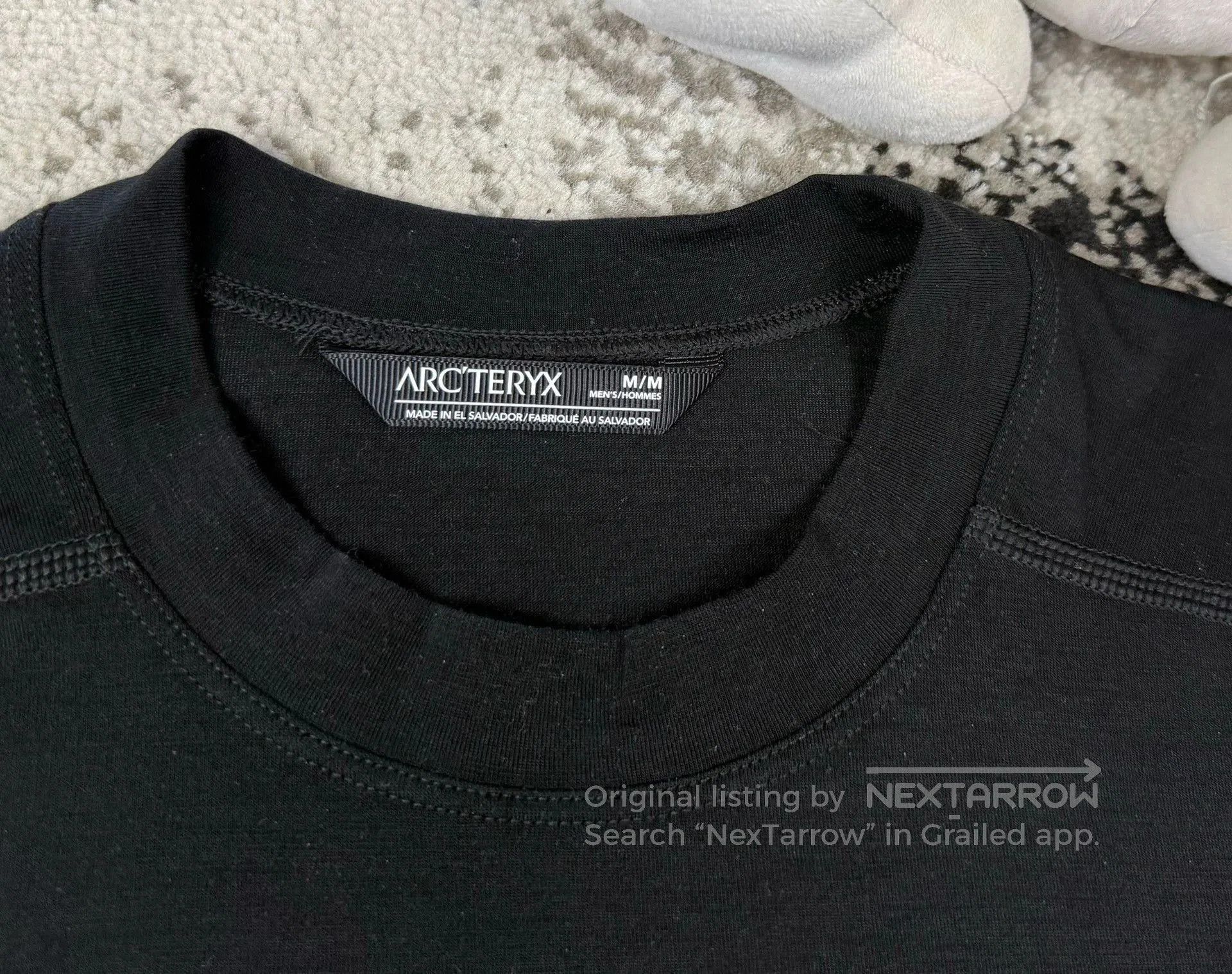 Arc'teryx Black Short-Sleeve Performance Shirt. Size US M / EU 48-50 / 2 - 2 Thumbnail