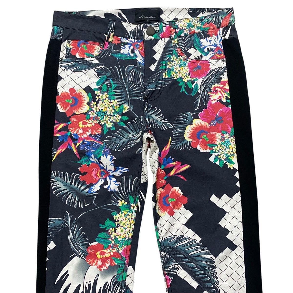 3.1 Phillip Lim SS2014 Phillip Lim Floral Jeans Stretch Size US 30 / EU 46 - 5 Thumbnail