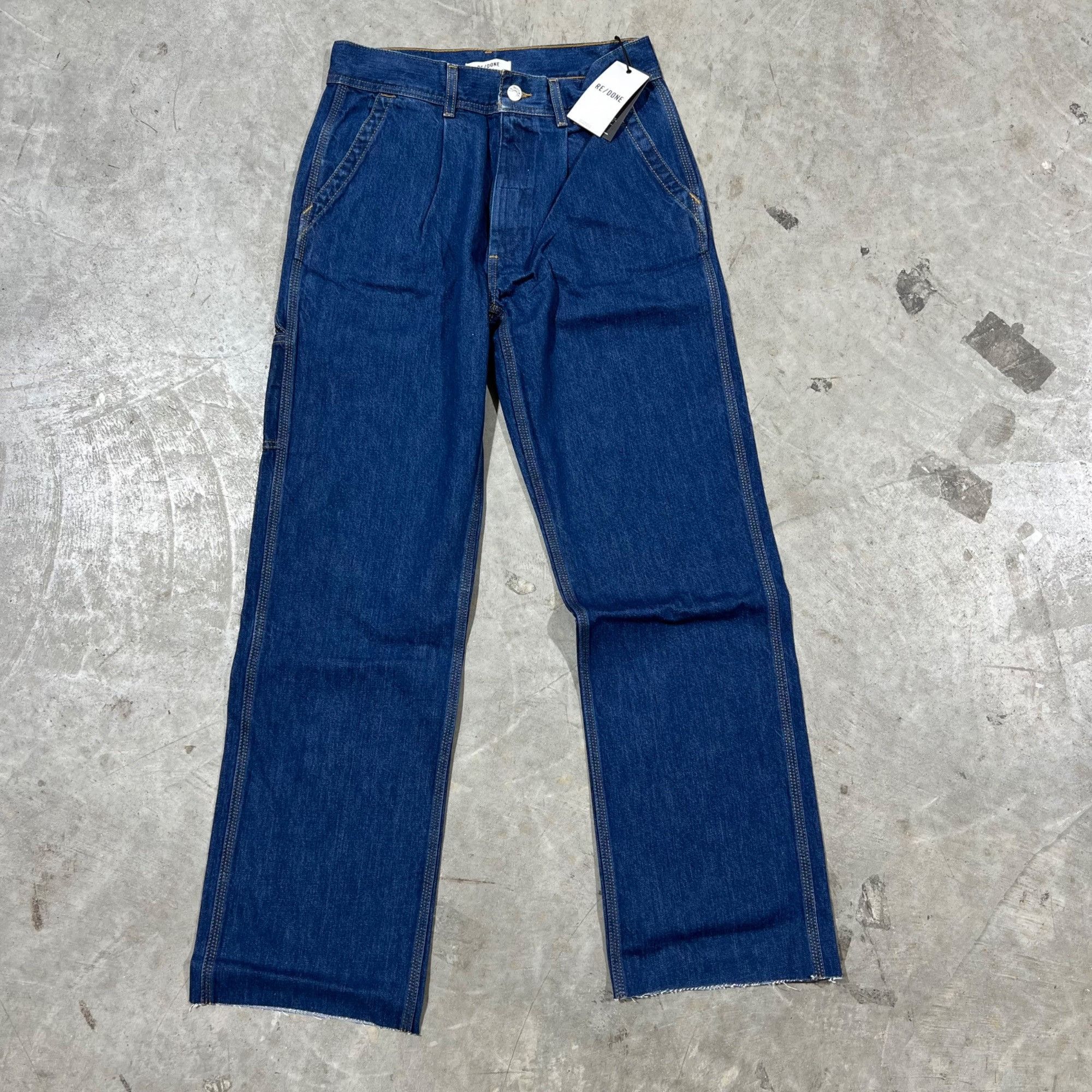 Levi's × RE/DONE $395 NWT RE/DONE x LEVI'S UTILITY LOOSE JEANS SZ 26 Size 26" / US 2 / IT 38 - 2 Thumbnail