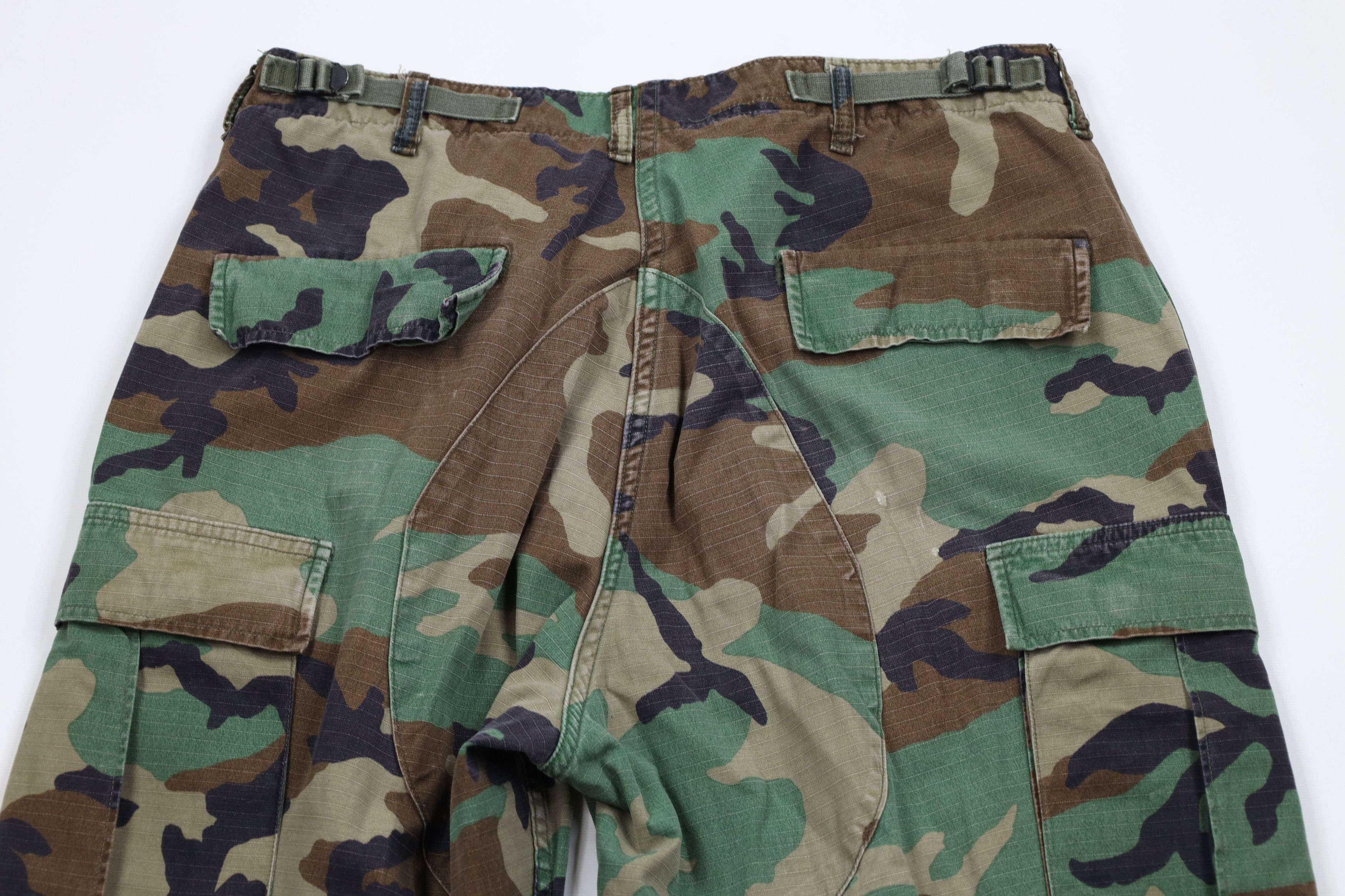 Vintage Vintage 80s Military Camouflage Combat Cargo Trousers Pants Size US 32 / EU 48 - 12 Thumbnail