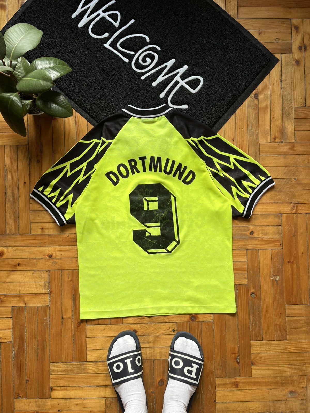 Nike Borussia Dortmund Home Football 1994 1995 Soccer Nike Jersey Size US S / EU 44-46 / 1 - 5 Thumbnail