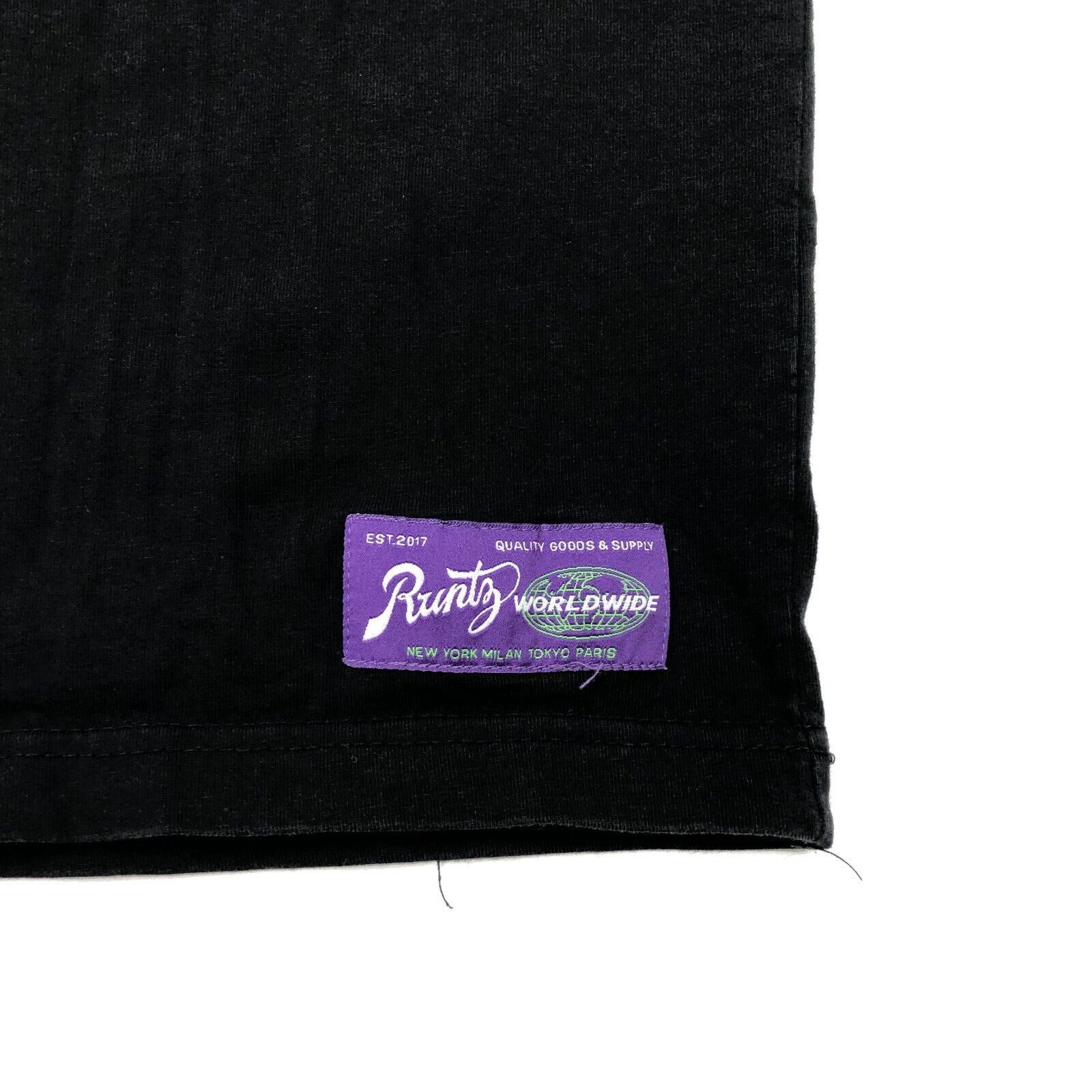 Cookies × Supreme Runtz Worldwide Thunder Logo Black Tee T Shirt Size XL Size US XL / EU 56 / 4 - 2 Thumbnail