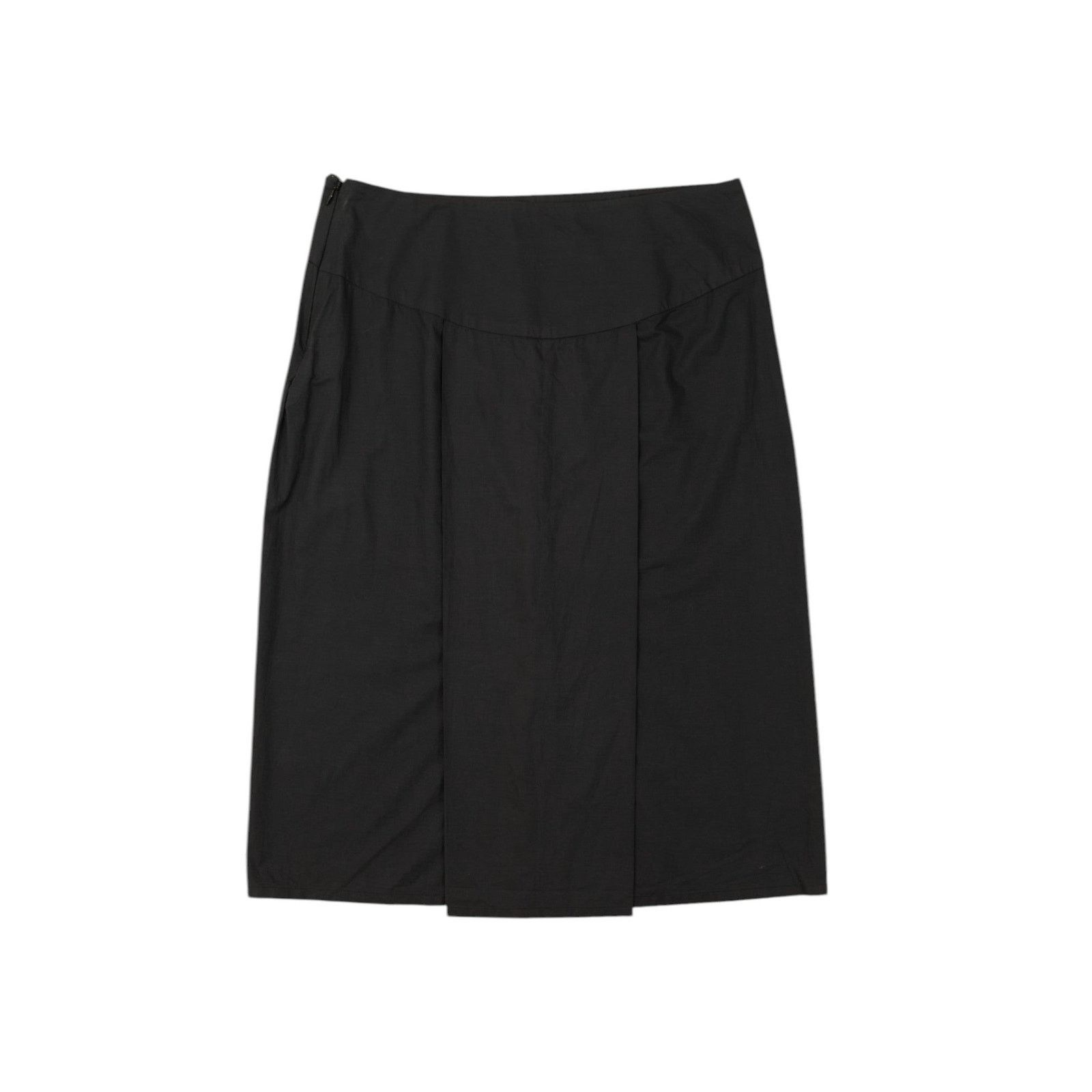 Jil Sander Black Cotton Skirt Size 29" - 1 Thumbnail