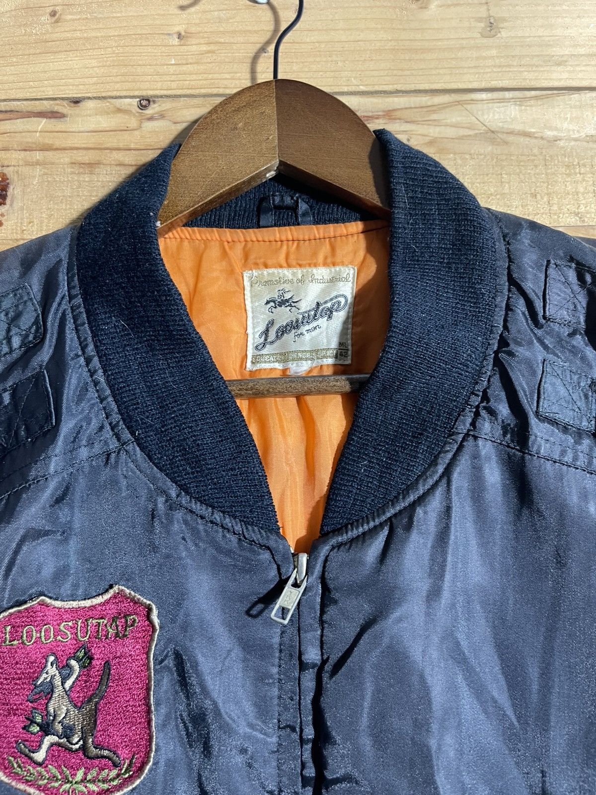 Vintage Vintage loosutap bomber jacket Size US L / EU 52-54 / 3 - 4 Thumbnail