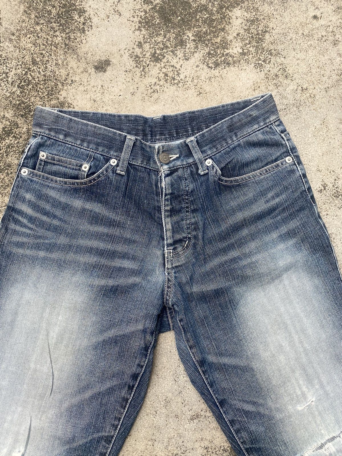 Japanese Brand × Tornado Mart Flare Jeans Tornado Mart Distressed Bootcut Size US 28 / EU 44 - 10 Thumbnail