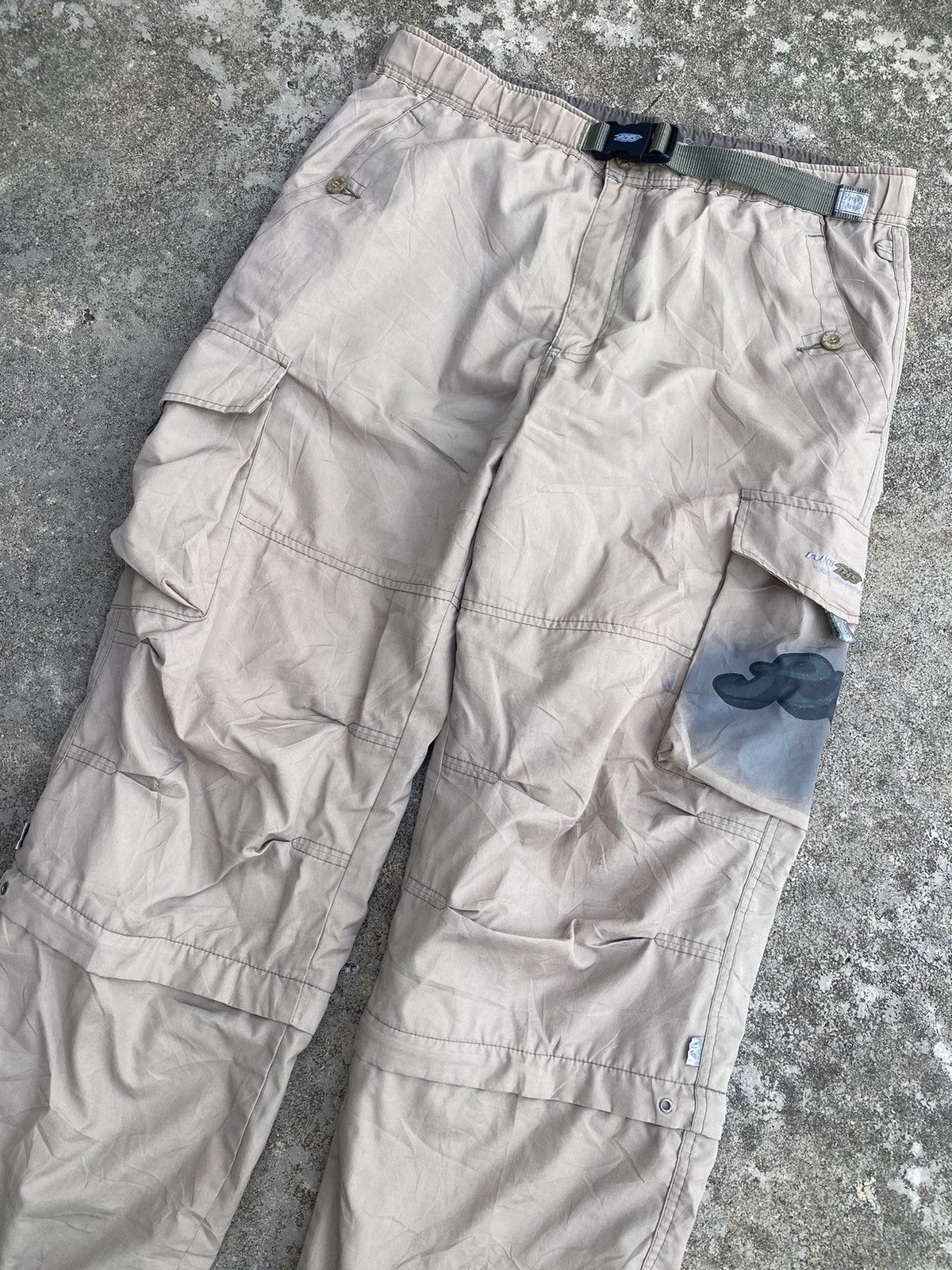 Vintage Vintage Pj's Surf Cargo Multi Pocket Baggy Pants Size US 36 / EU 52 - 3 Thumbnail