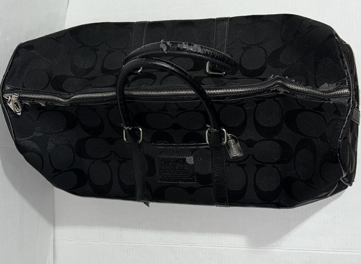 Coach Vintage Coach Jackard Weekender Duffel Canvas Travel Bag Size ONE SIZE - 2 Thumbnail