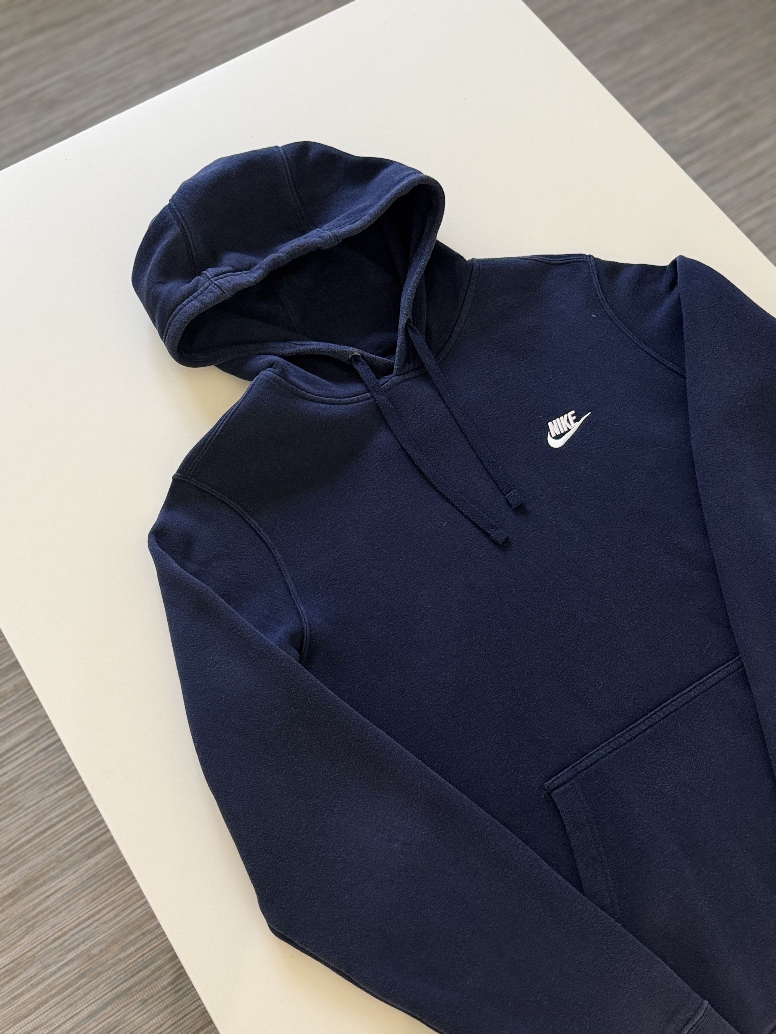 Nike Vintage dark blue hoodie NIKE Size US M / EU 48-50 / 2 - 7 Thumbnail