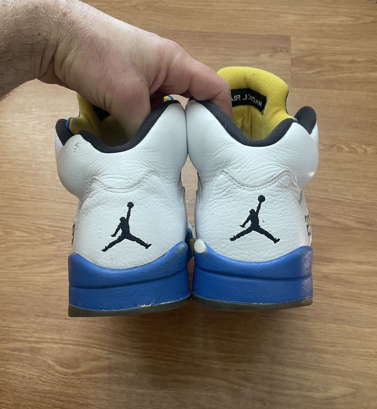 Jordan Brand Nike Air Jordan 5 Retro 2013 Laney Size US 9,5 136027-189 Size US 9.5 / EU 42-43 - 7 Thumbnail