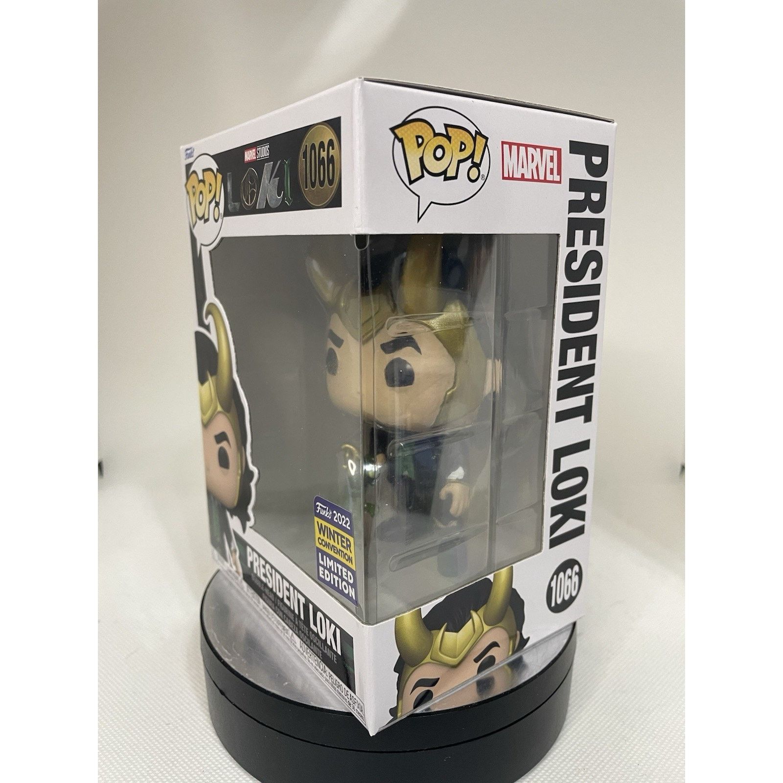 Marvel Comics Funko Pop! President Loki (Winter Convention) - 1066 Size ONE SIZE - 2 Thumbnail