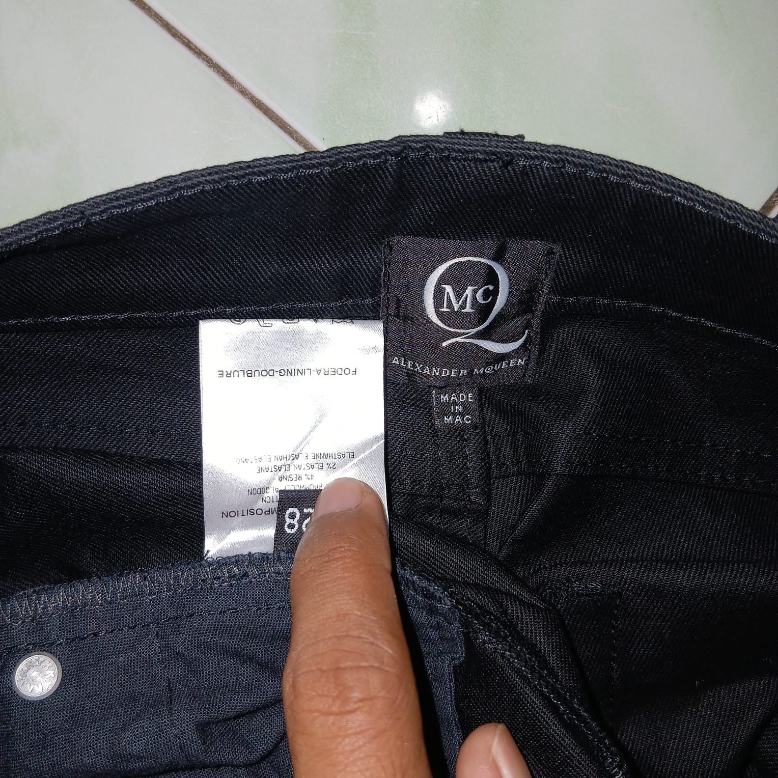 Alexander McQueen denim wax Alexander McQueen Size US 28 / EU 44 - 19 Thumbnail
