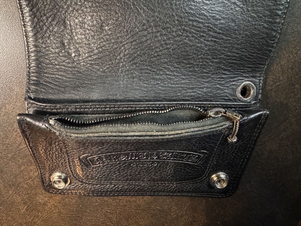 Chrome Hearts Chrome Hearts large wallet with silver clamps Size ONE SIZE - 4 Thumbnail