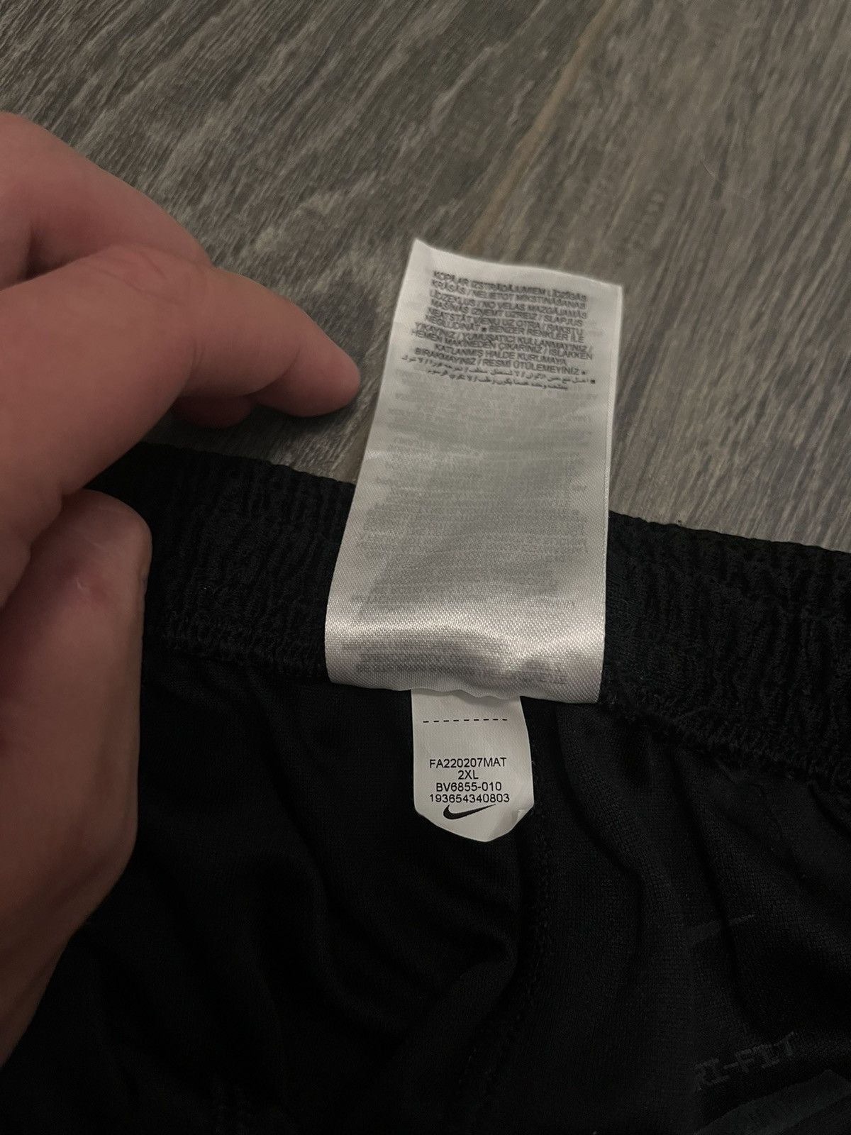 Nike Black nike shorts vintage streetwear Size US 38 / EU 54 - 8 Thumbnail