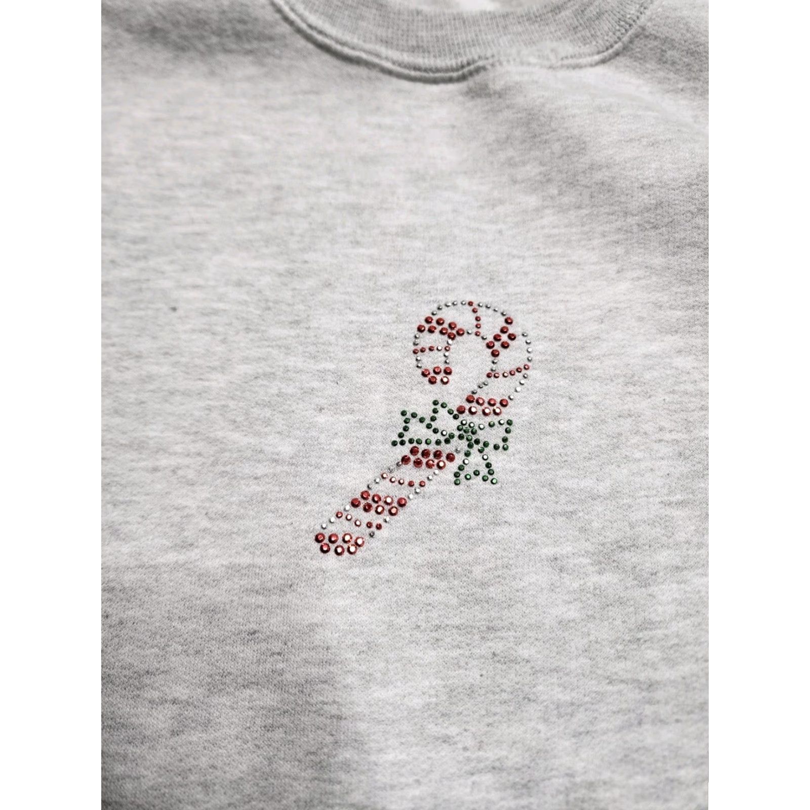 CO VINTAGE Callan & Co Gray XL Christmas Sweatshirt Pullover Long Sleeve Womens Size XL / US 12-14 / IT 48-50 - 4 Thumbnail