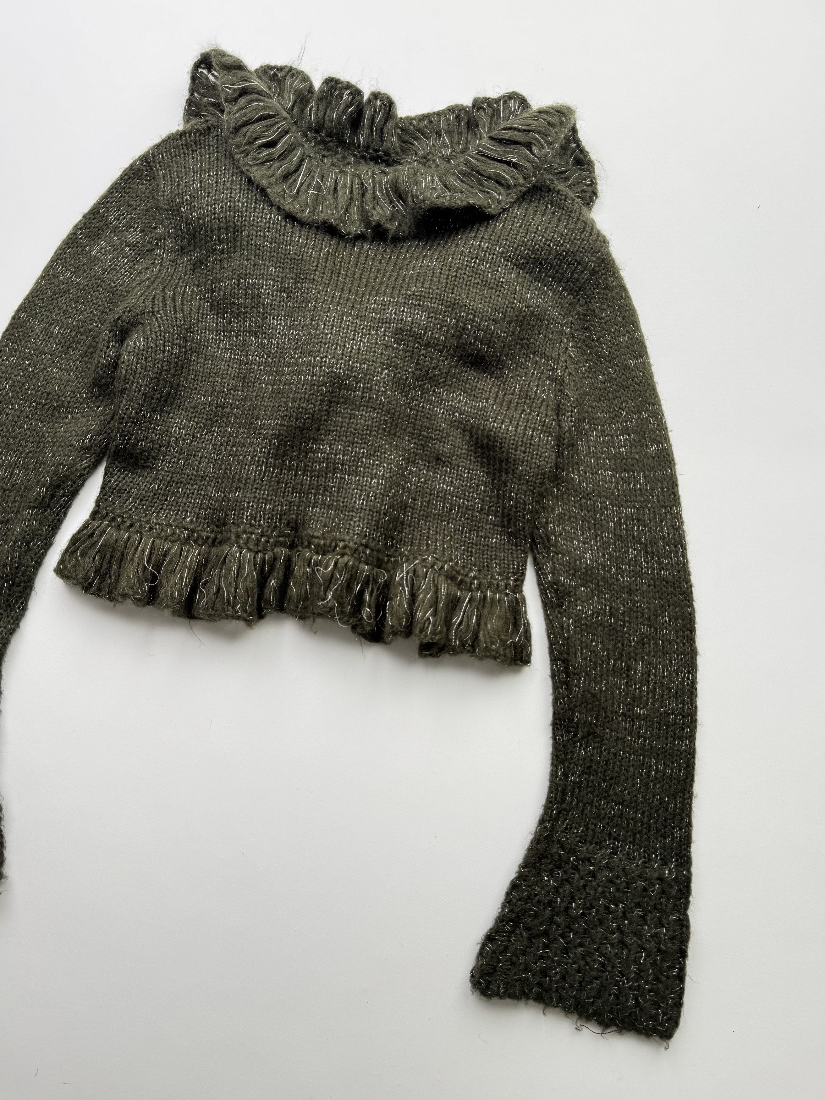 Vintage Vintage Cropped Sweater B332(V269) Size M / US 6-8 / IT 42-44 - 7 Thumbnail