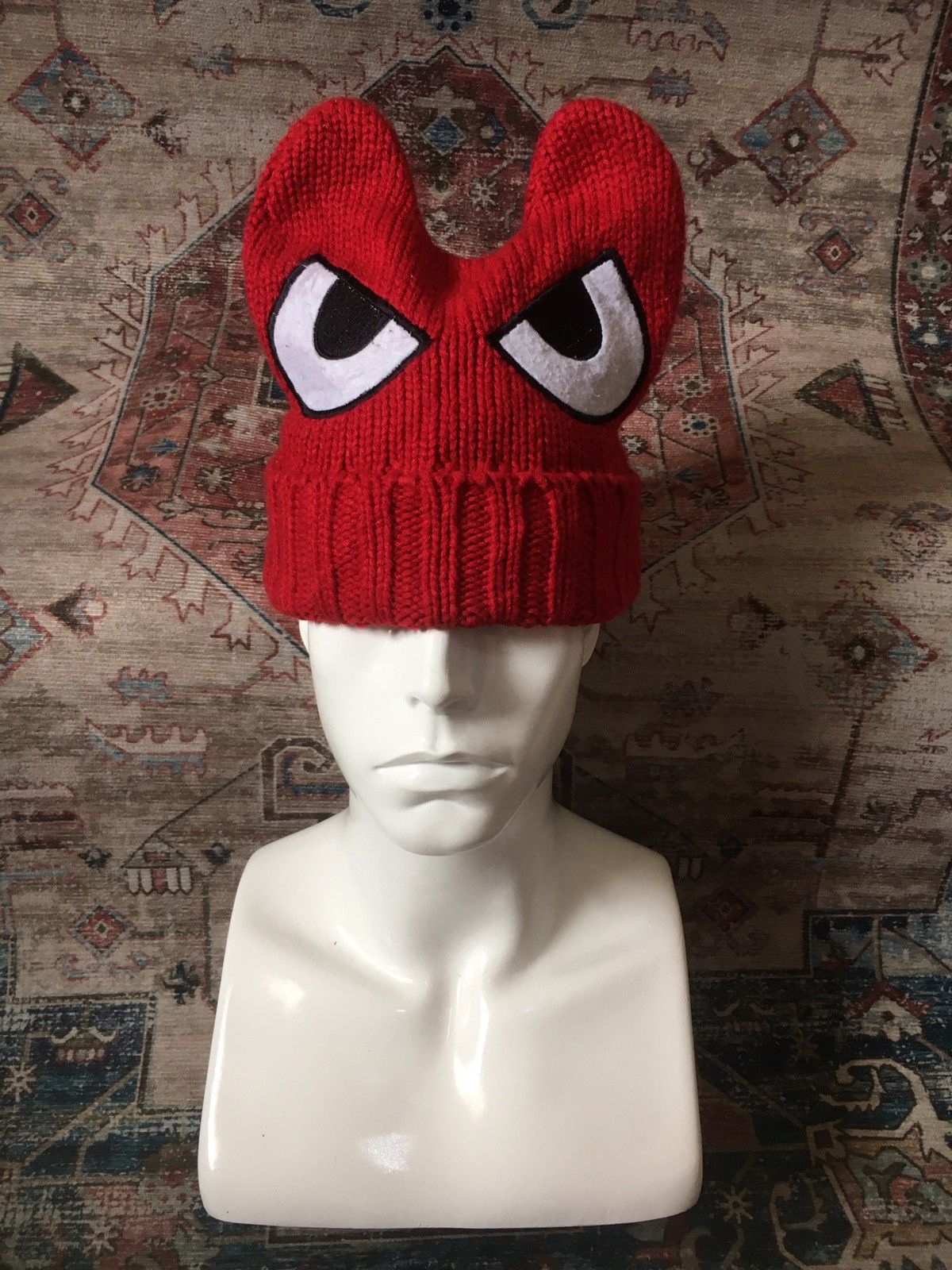 Hysteric Glamour Bunny Horn Devil Eye Beanie Size ONE SIZE - 2 Thumbnail
