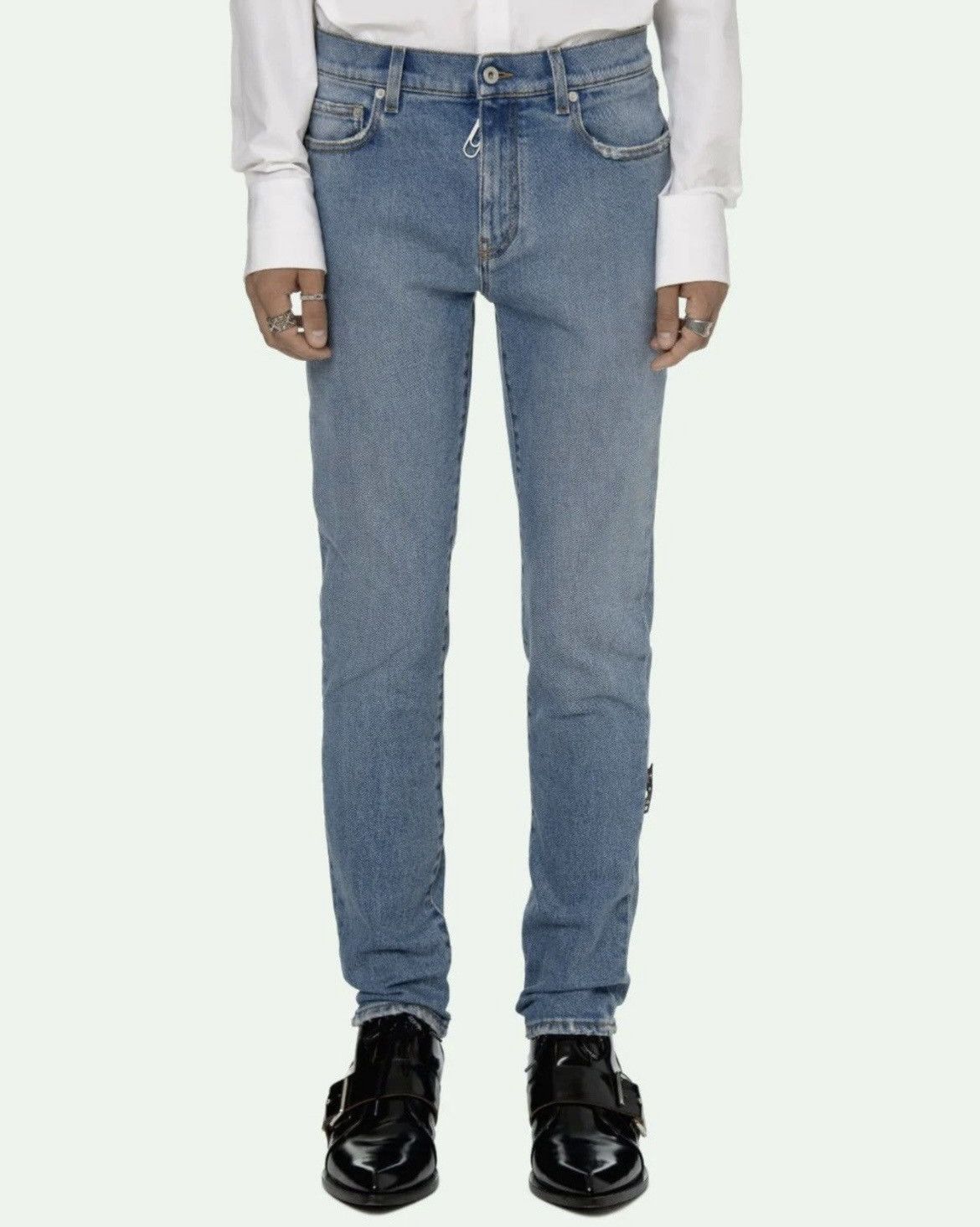 Off-White Off White Diag Pocket Jeans Size US 34 / EU 50 - 1 Thumbnail