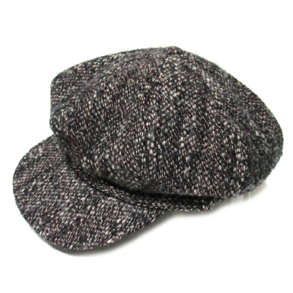 Yohji Yamamoto Yohji Yamamoto Pour Homme Tweed Wool Casquette Size ONE SIZE - 1 Thumbnail