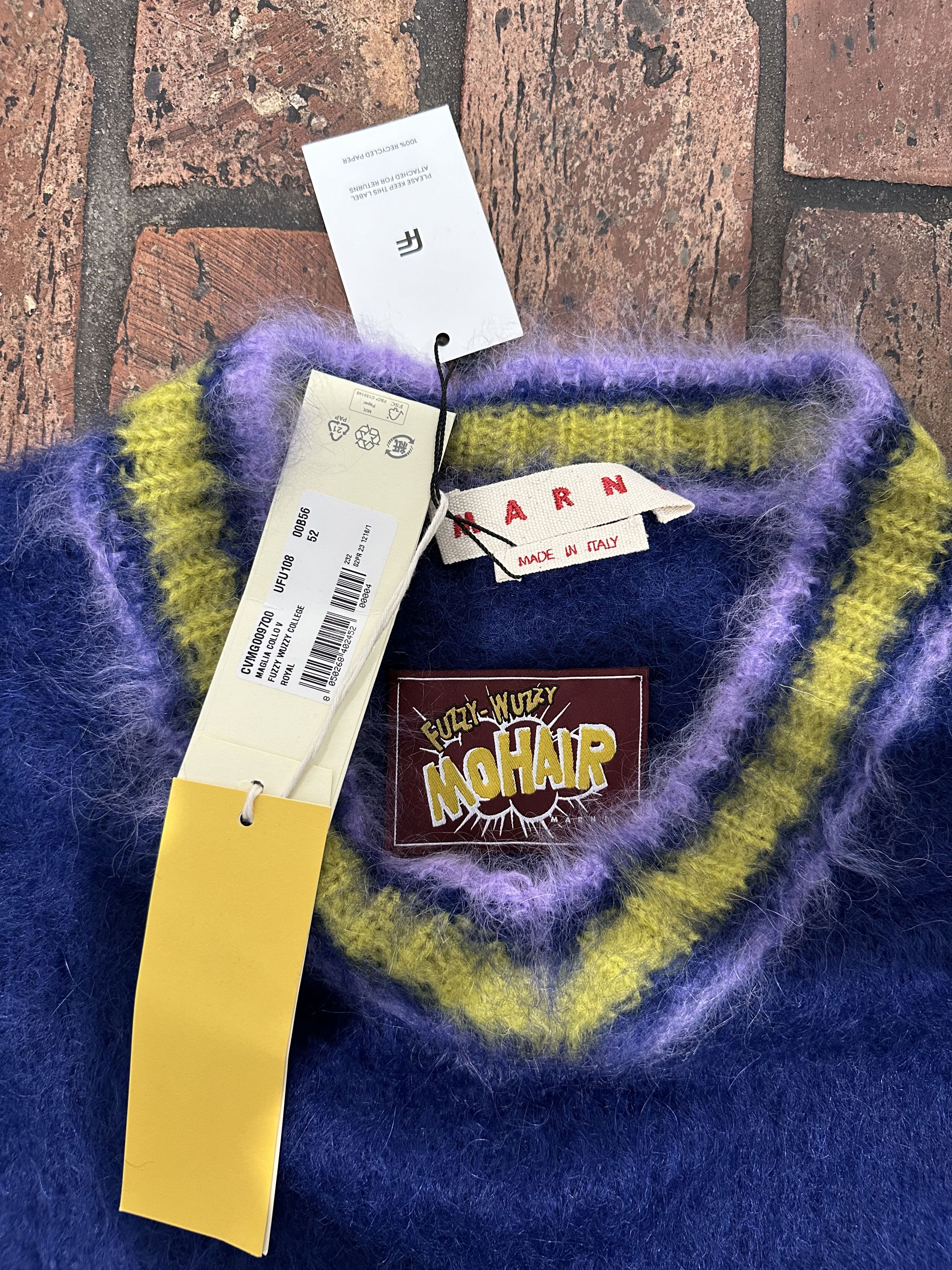 Marni Marni Fuzzy Wuzzy Mohair Sweater Size US L / EU 52-54 / 3 - 4 Thumbnail