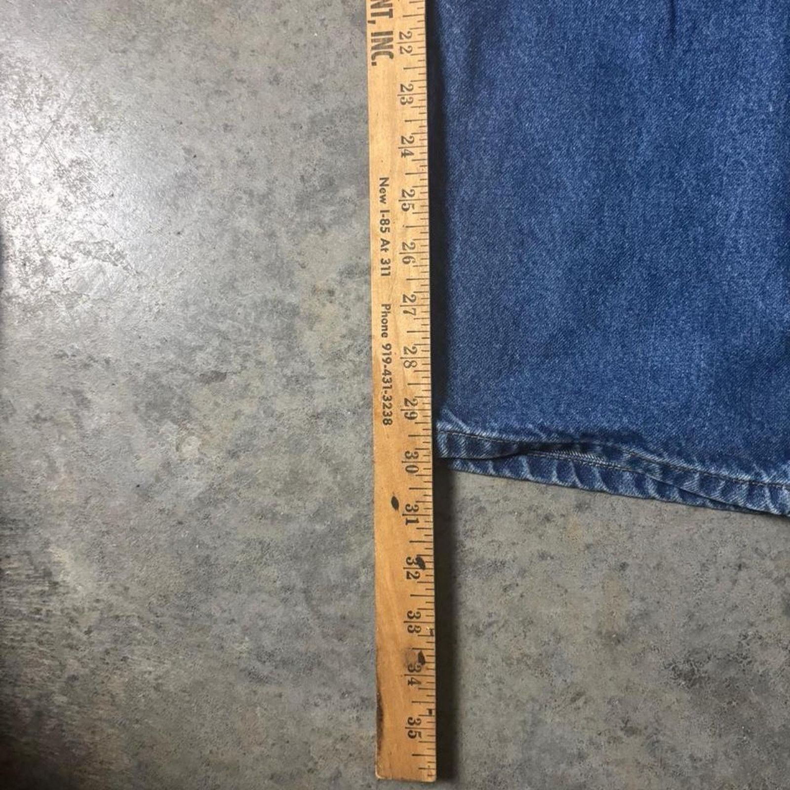 Carhartt Vintage Carhartt Baggy dark wash Grunge Jeans Size US 42 / EU 58 - 5 Thumbnail
