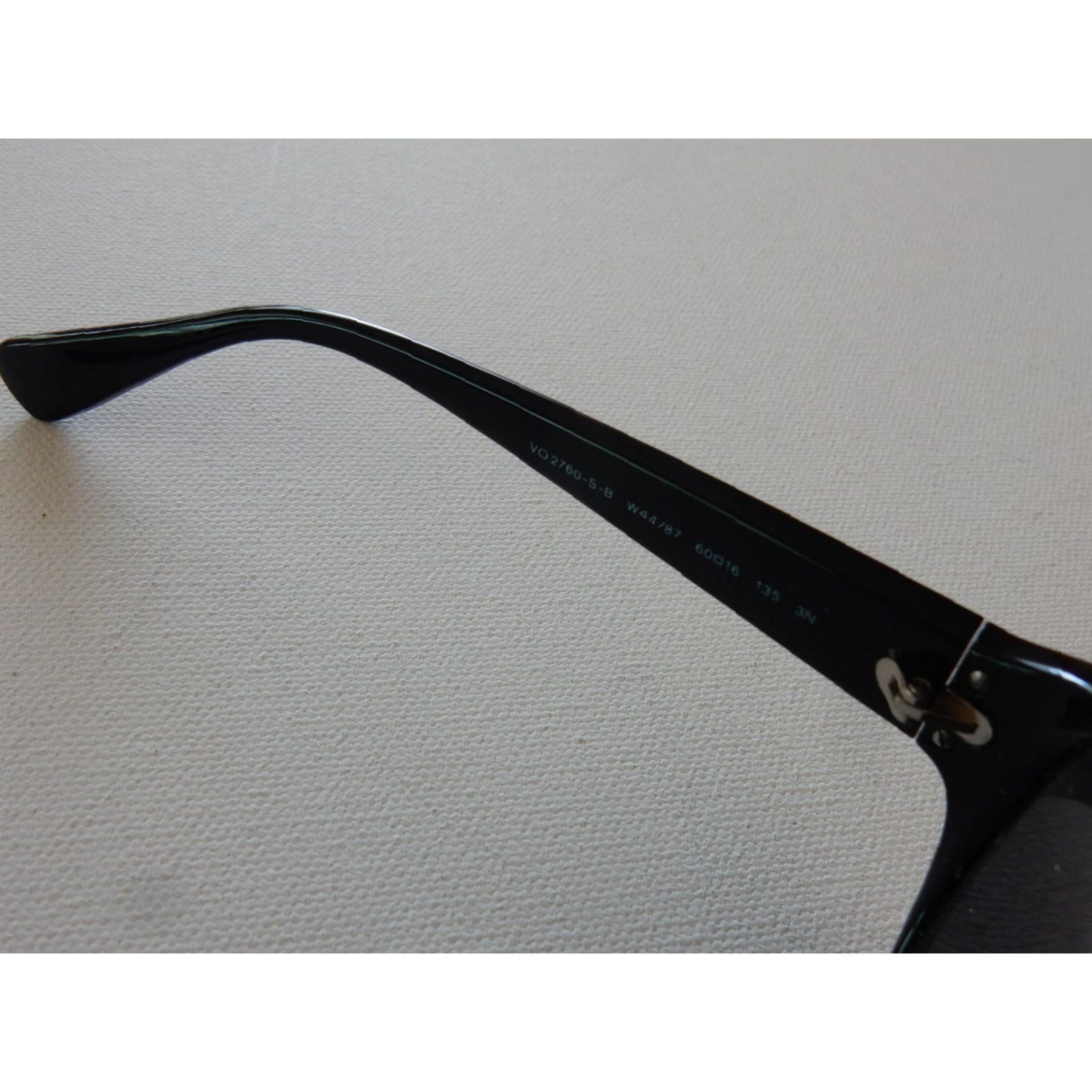 Vogue VINTAGE Vogue Sunglasses Frames Women Black 60mm 135mm 2760-S-B Size ONE SIZE - 4 Thumbnail