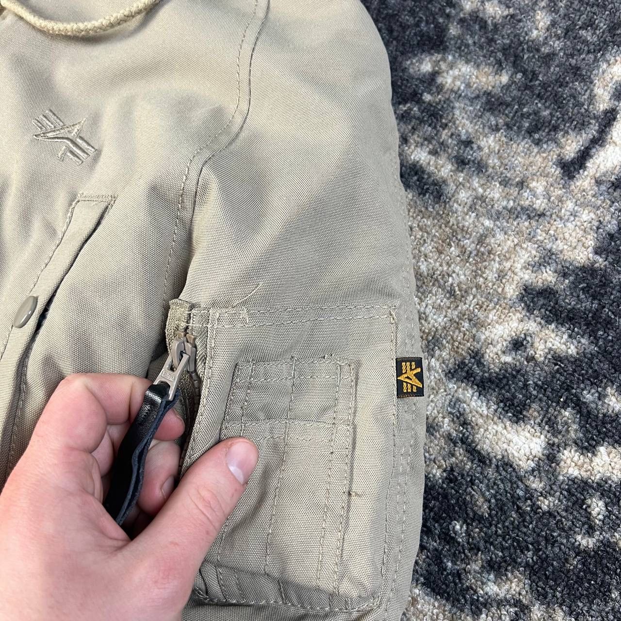 Alpha Industries Alpha Industries Mini Logo Vintage Fur Parka Jacket Size US S / EU 44-46 / 1 - 4 Thumbnail