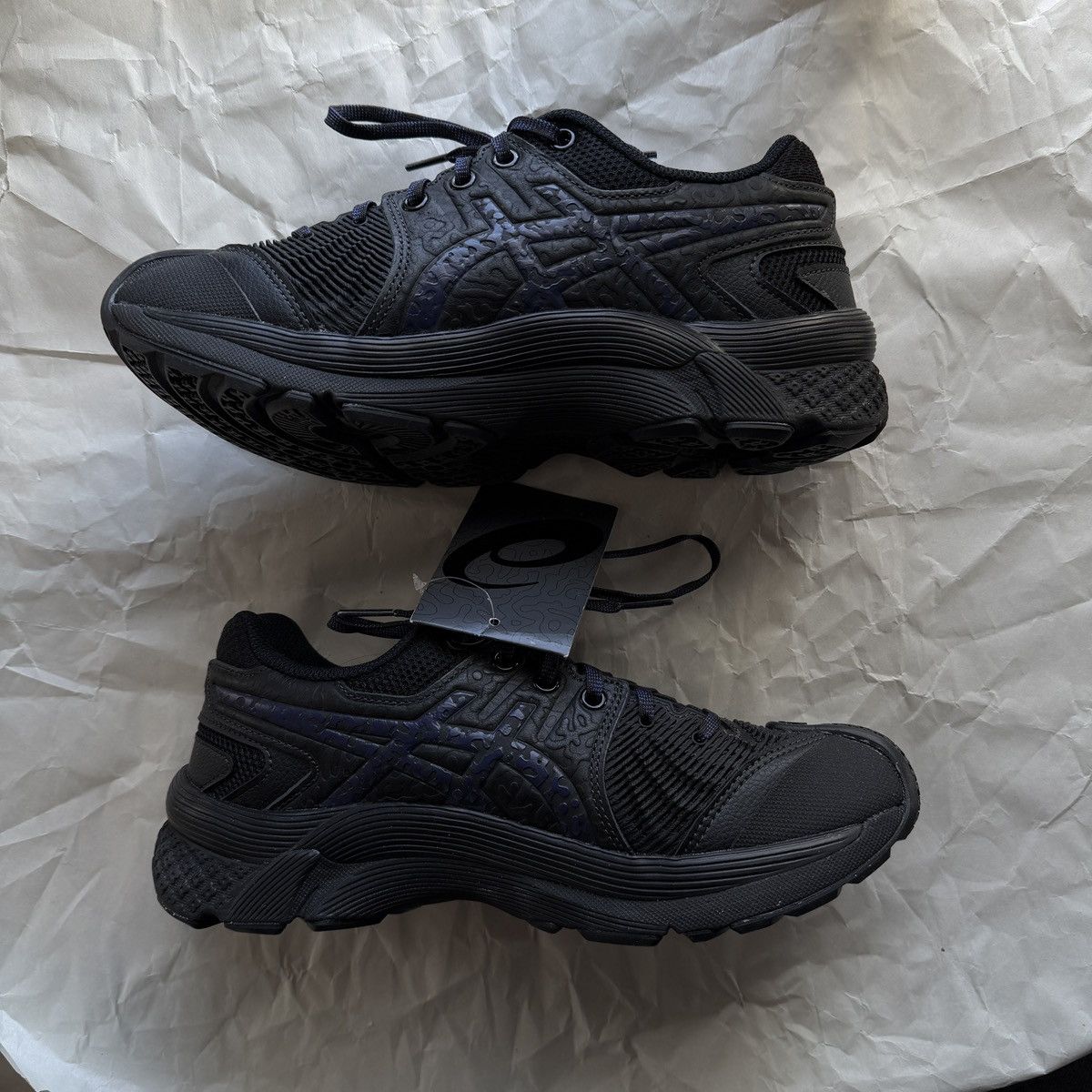 Asics × Kiko Kostadinov ASICS GEL-KIRIL III – BLACK/DEEP BLUE Size US 7 / IT 37 - 2 Thumbnail