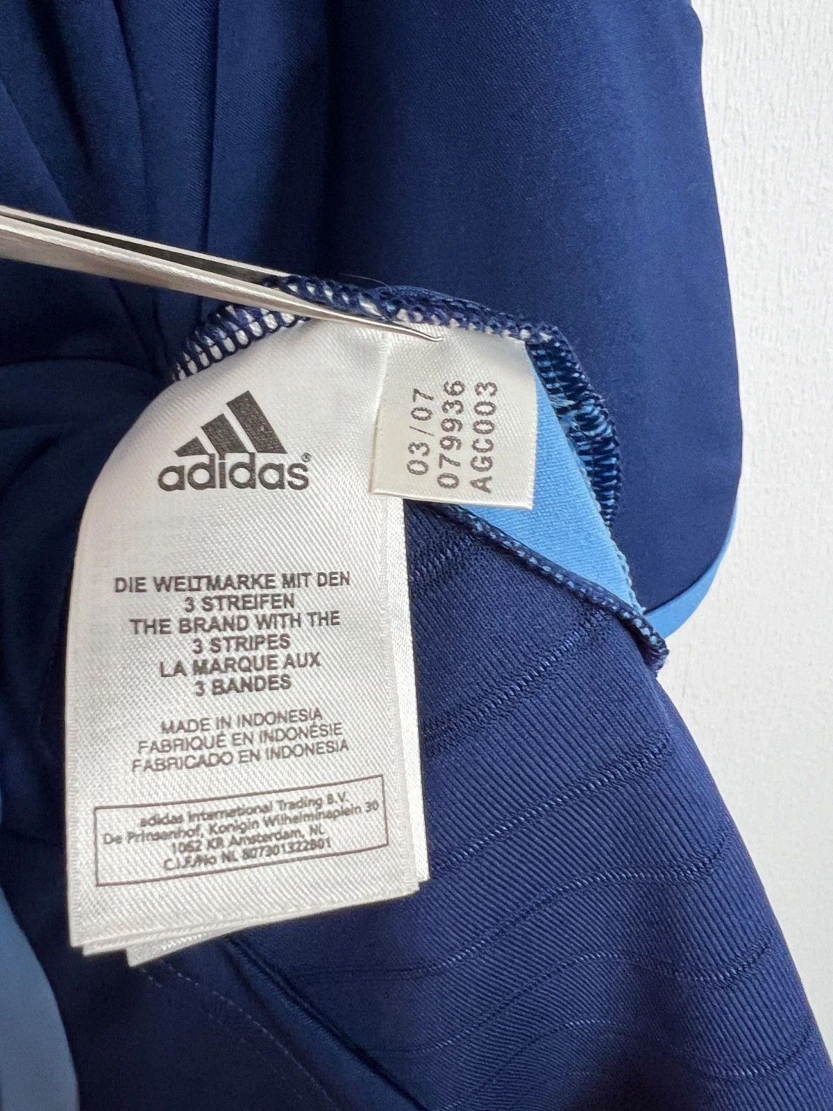Adidas Denmark football shirt 2006 Soccer Adidas Jersey Mens Trikot Size US XL / EU 56 / 4 - 5 Thumbnail