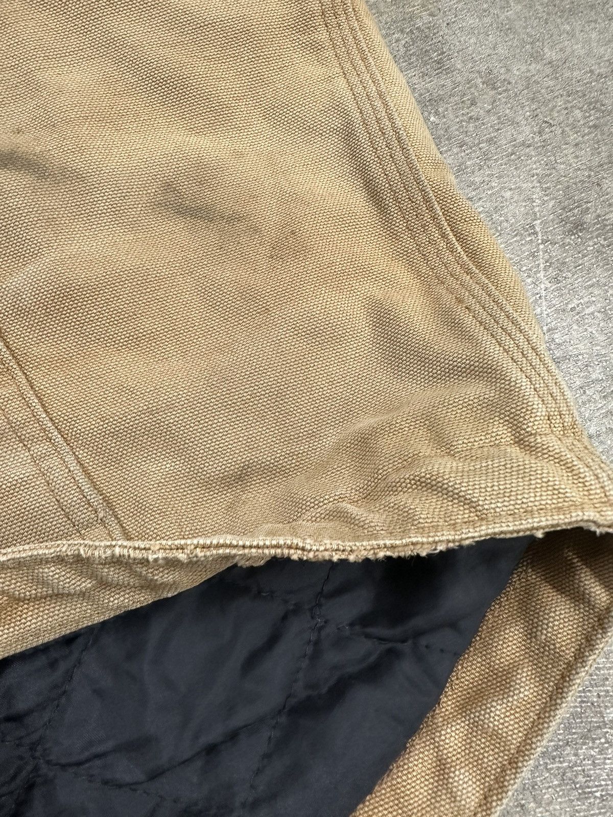 Carhartt Crazy Y2K Carhartt Tan Brown Workwear 3M Thinsulate Vest Size US XL / EU 56 / 4 - 8 Thumbnail