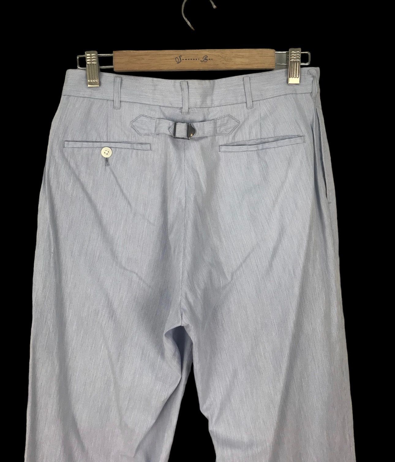 Japanese Brand Vintage VAN JAC Made In Japan Pin Striped Trouser Pants Size US 29 - 1 Thumbnail
