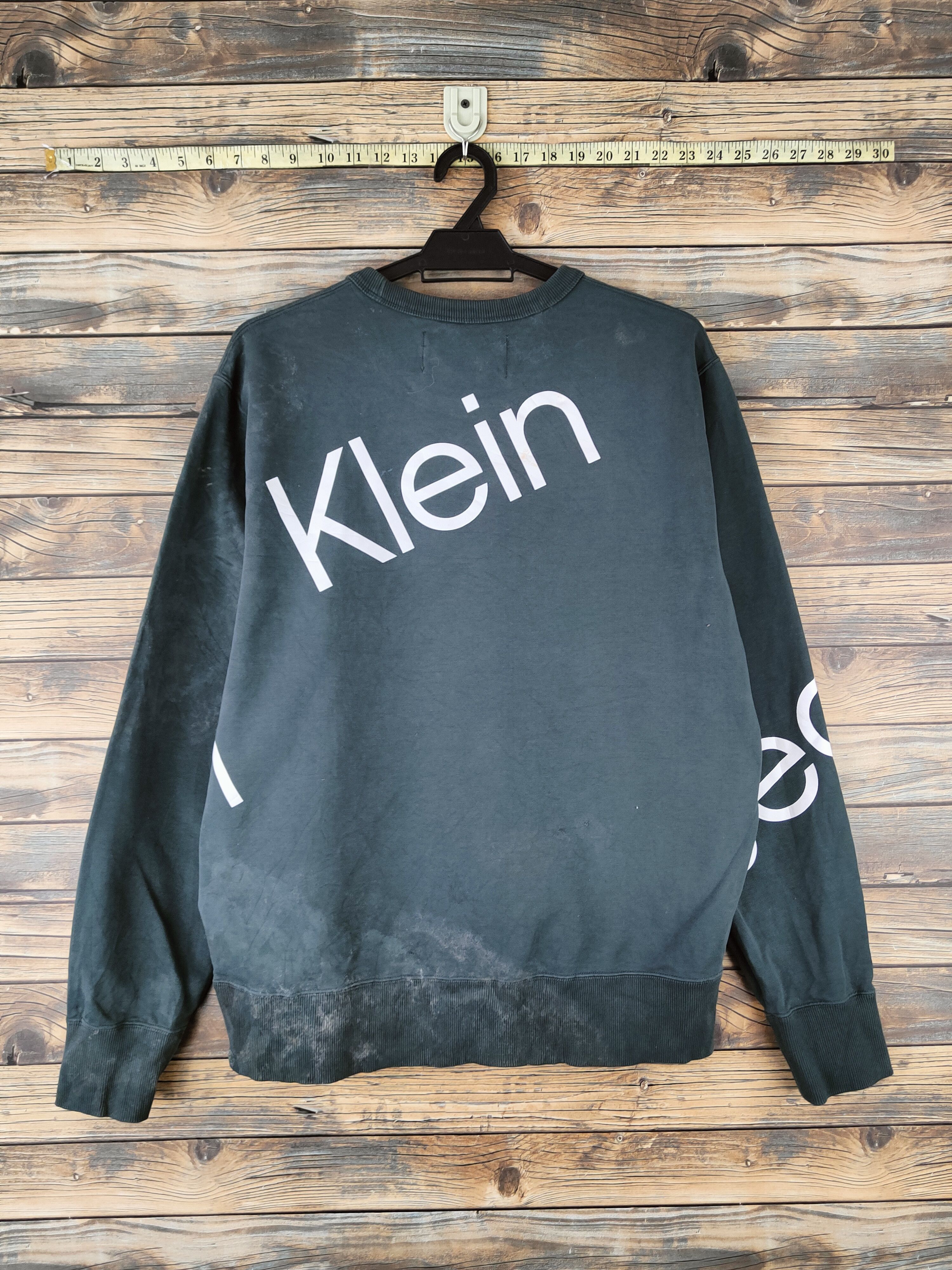 Calvin Klein SUPER BIG LOGO Calvin Klein Jeans Emerald Sweatshirt Size US L / EU 52-54 / 3 - 7 Thumbnail