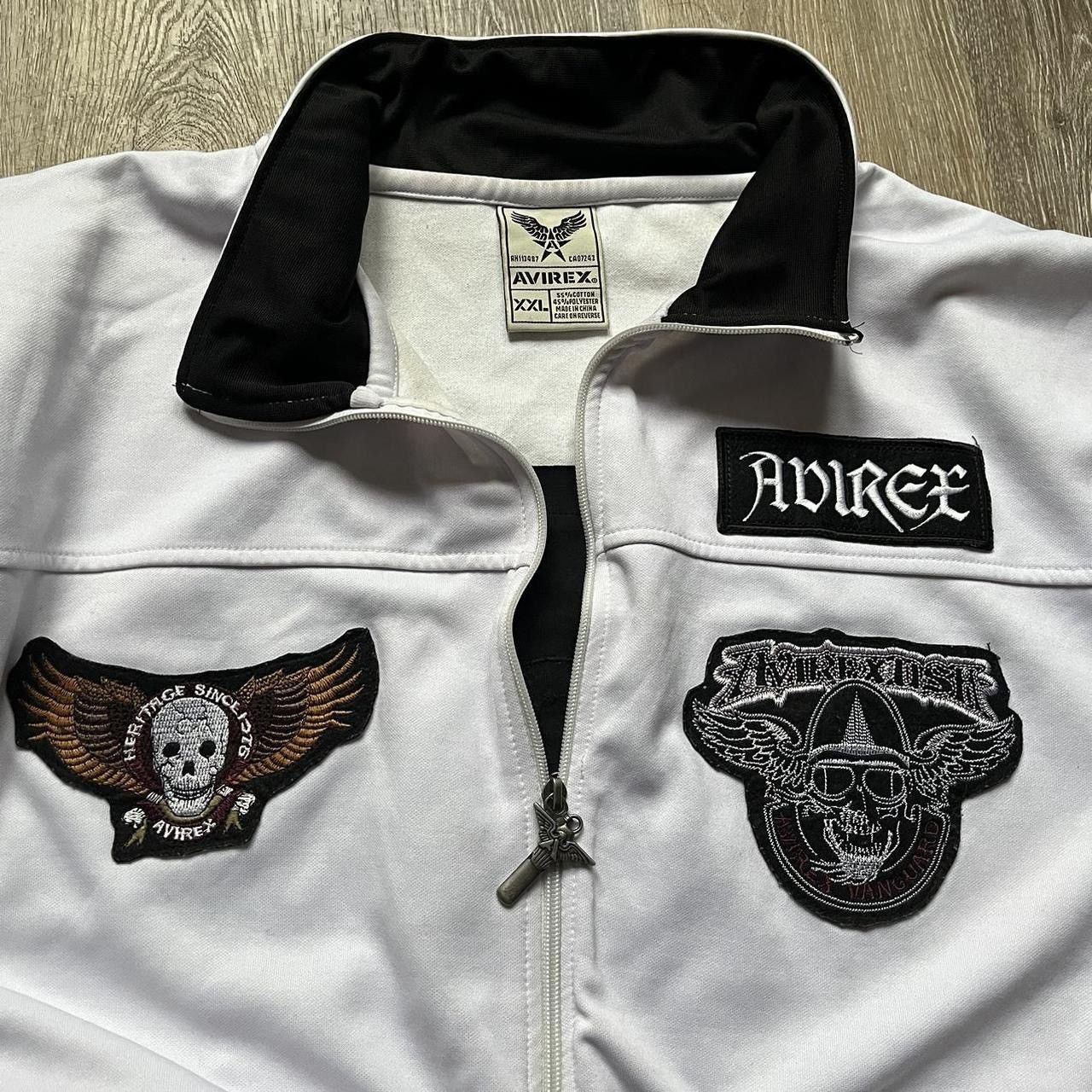 Avirex × Vintage y2k deathcore avirex track jacket Size US XXL / EU 58 / 5 - 4 Thumbnail